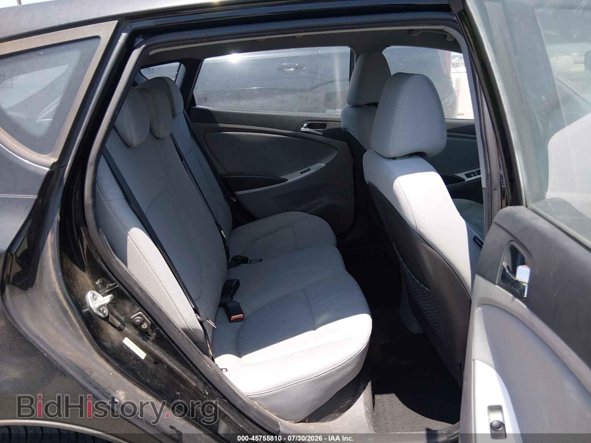 2012 HYUNDAI ACCENT - VIN: KMHCU5AE6CU038527 - Фото 8