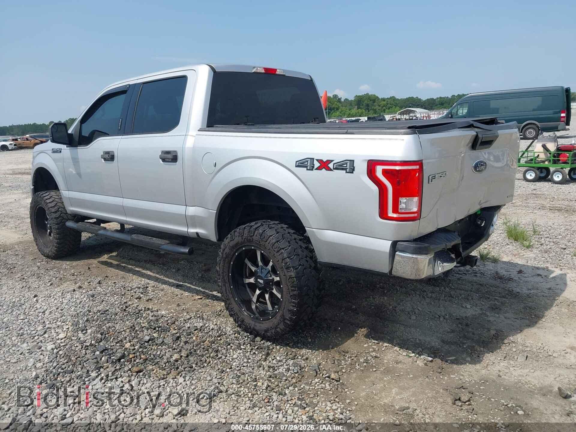 2016 FORD F-150 - VIN: 1FTEW1E83GFB99805 - Фото 3