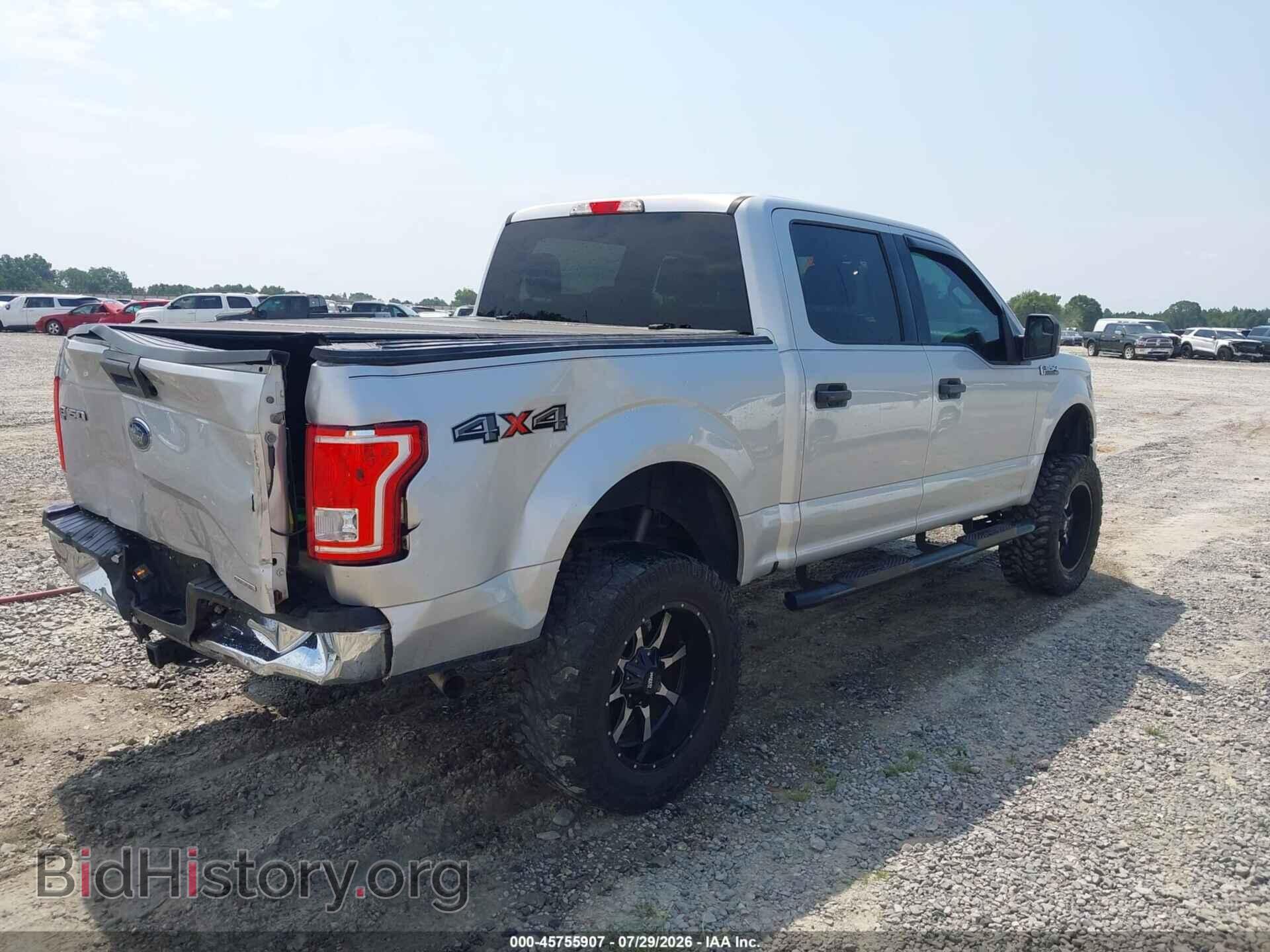 2016 FORD F-150 - VIN: 1FTEW1E83GFB99805 - Фото 4