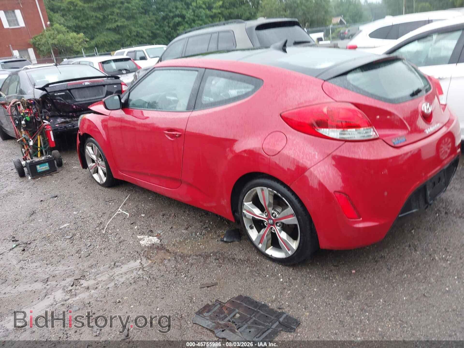 2012 HYUNDAI VELOSTER - VIN: KMHTC6AD4CU048666 - Фото 3
