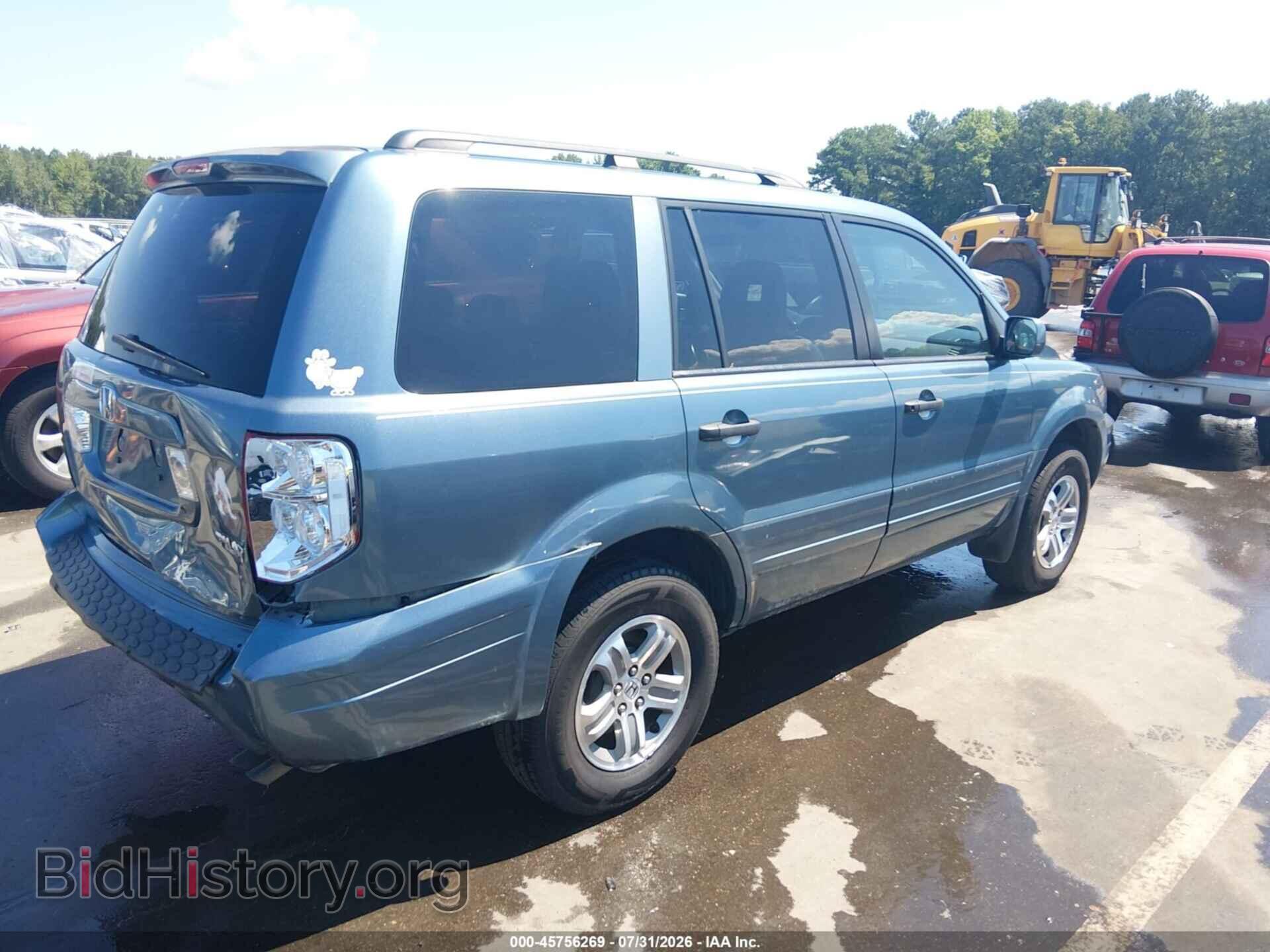 2005 HONDA PILOT - VIN: 2HKYF18715H511154 - Фото 4