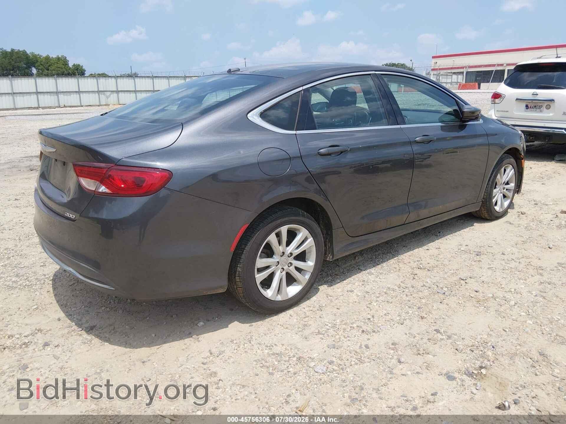 2016 CHRYSLER 200 - VIN: 1C3CCCAB1GN127296 - Фото 4