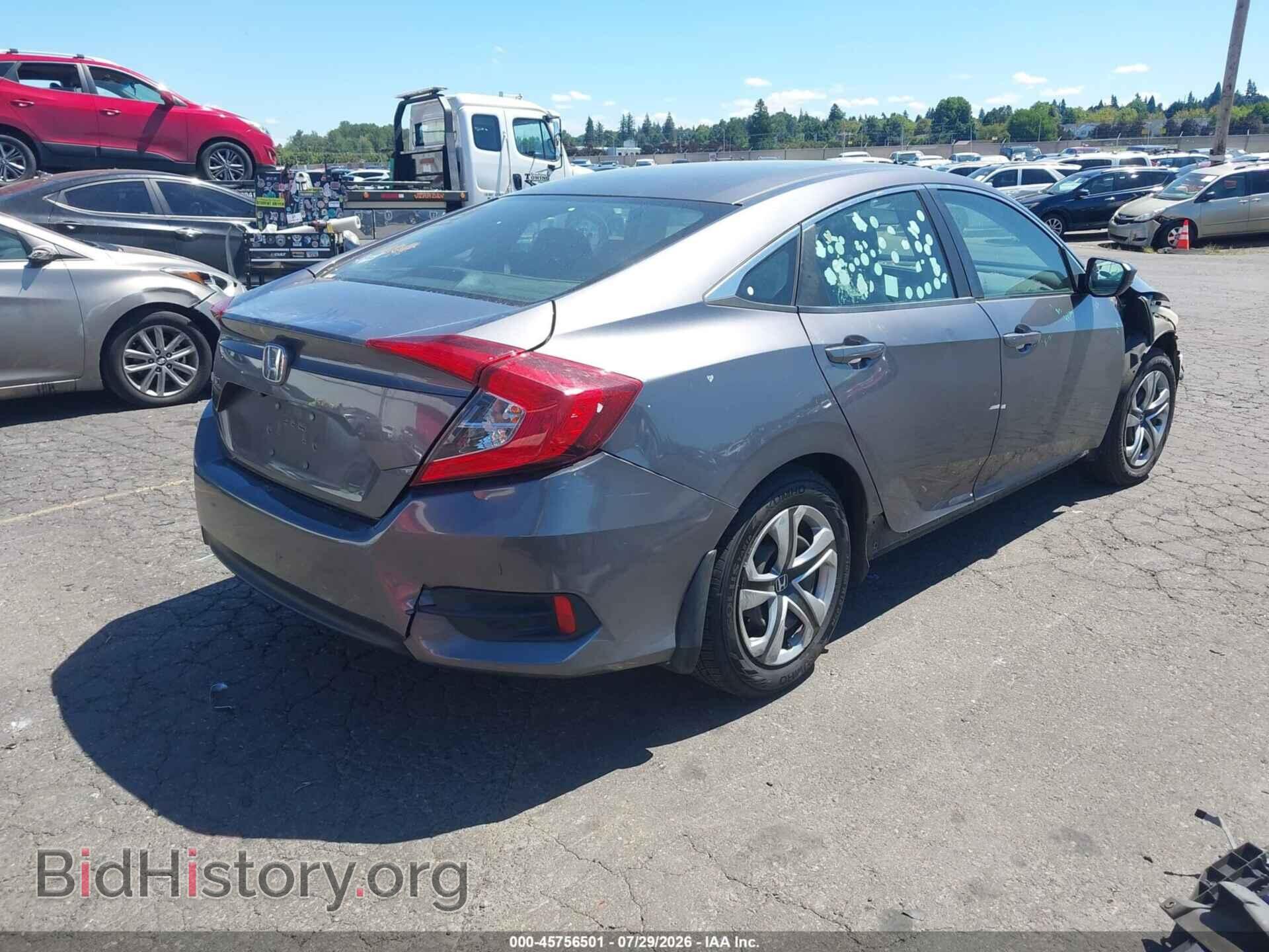 2016 HONDA CIVIC - VIN: 2HGFC2F5XGH532184 - Фото 4