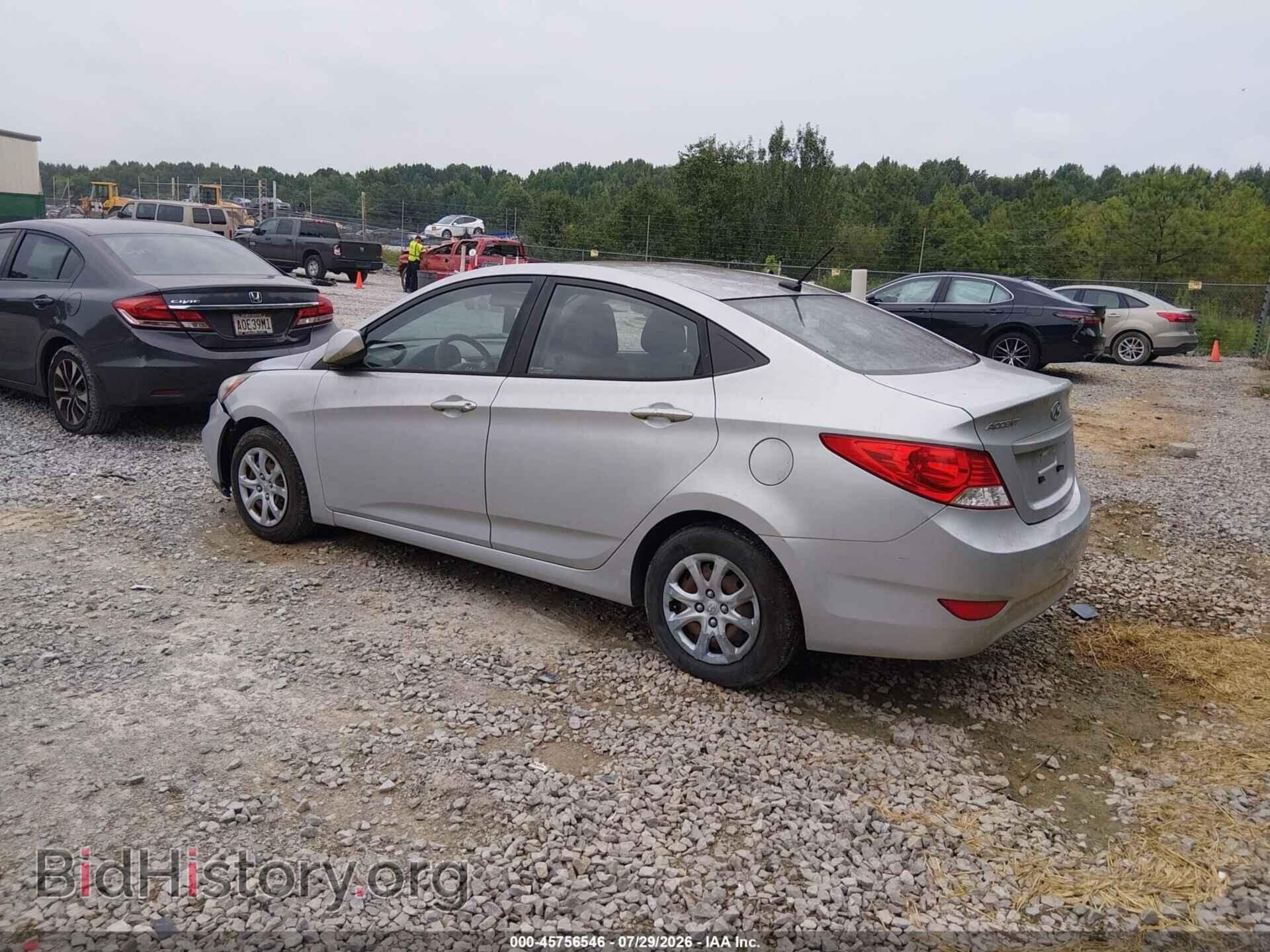 2013 HYUNDAI ACCENT - VIN: KMHCT4AE0DU556339 - Фото 3