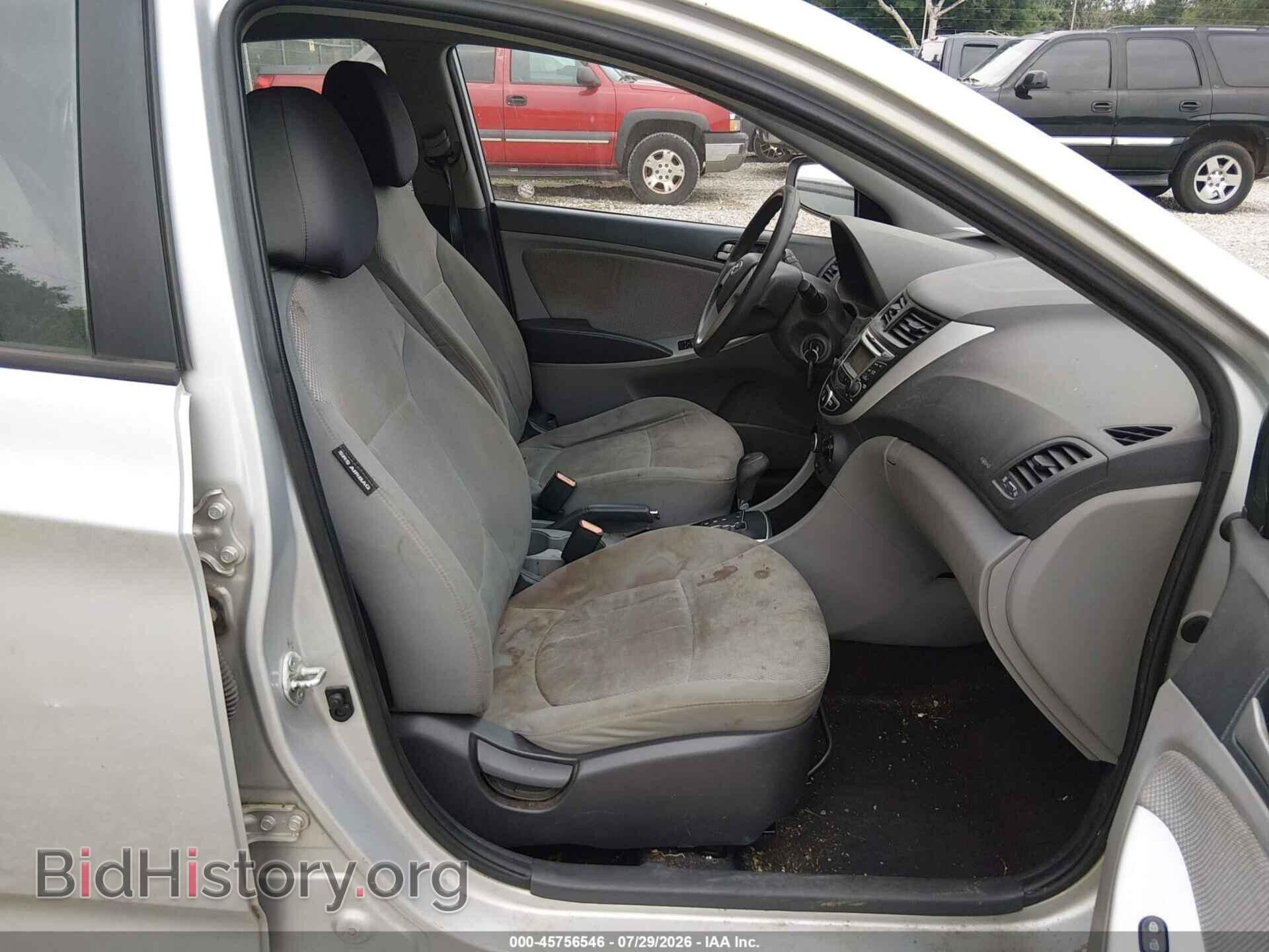 2013 HYUNDAI ACCENT - VIN: KMHCT4AE0DU556339 - Фото 5