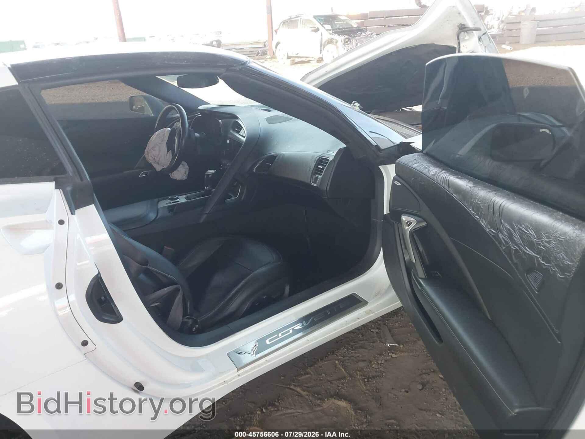 2014 CHEVROLET CORVETTE STINGRAY - VIN: 1G1YD2D75E5107302 - Фото 5