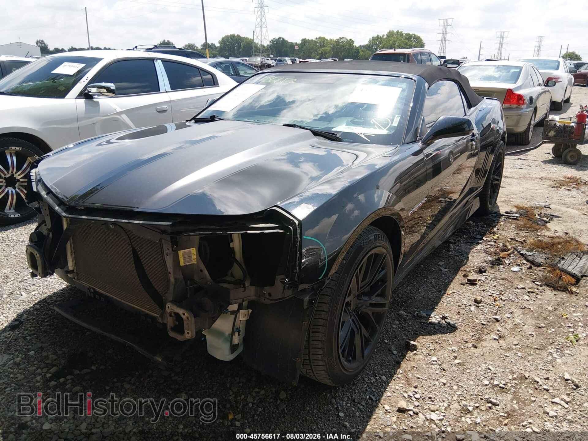 2012 CHEVROLET CAMARO - VIN: 2G1FK3DJ4C9101733 - Фото 2