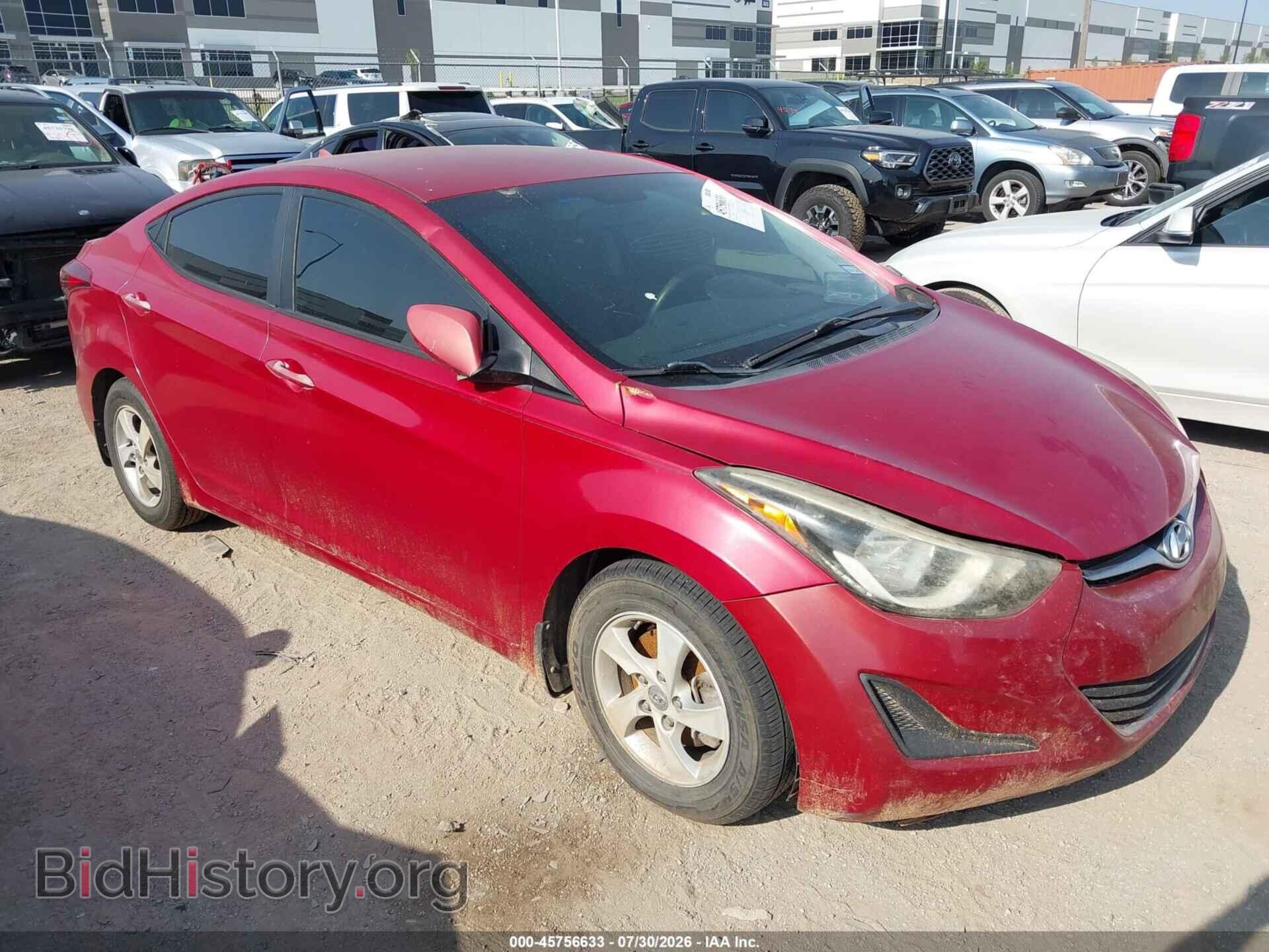Фотография KMHDH4AE3EU035252 - HYUNDAI ELANTRA 2014