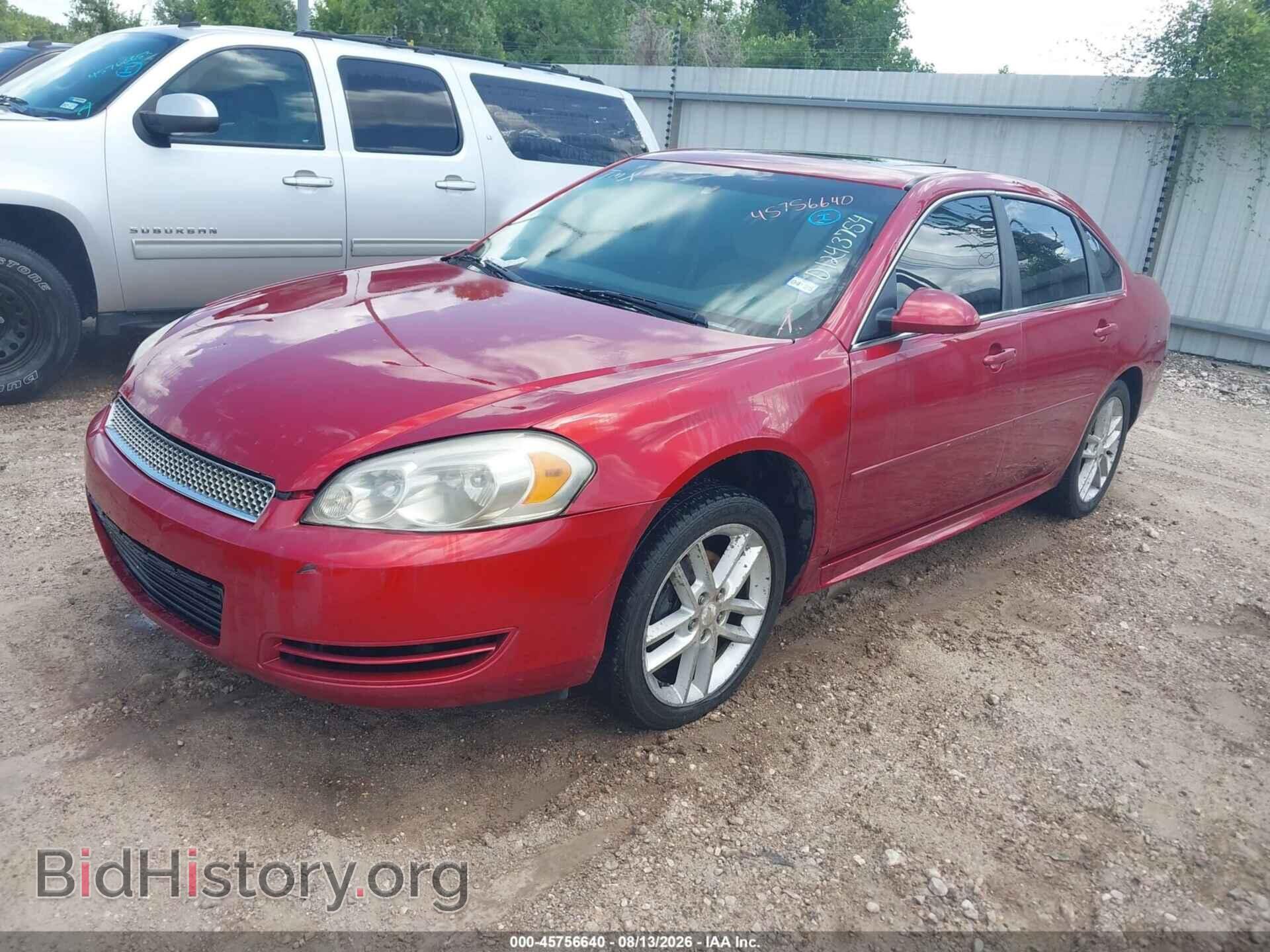 2013 CHEVROLET IMPALA - VIN: 2G1WG5E32D1243754 - Фото 2