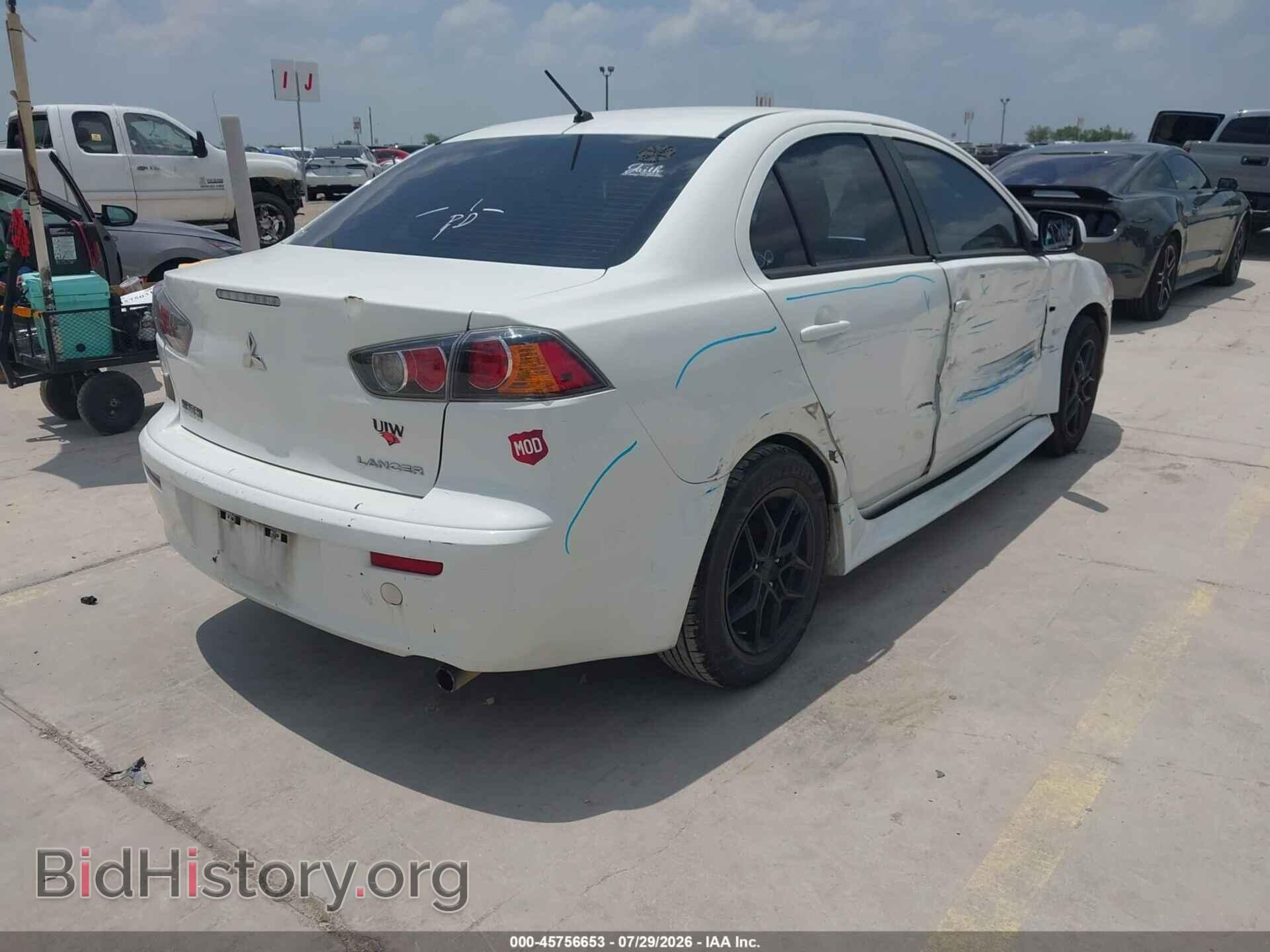 2014 MITSUBISHI LANCER - VIN: JA32U2FU5EU004739 - Фото 4