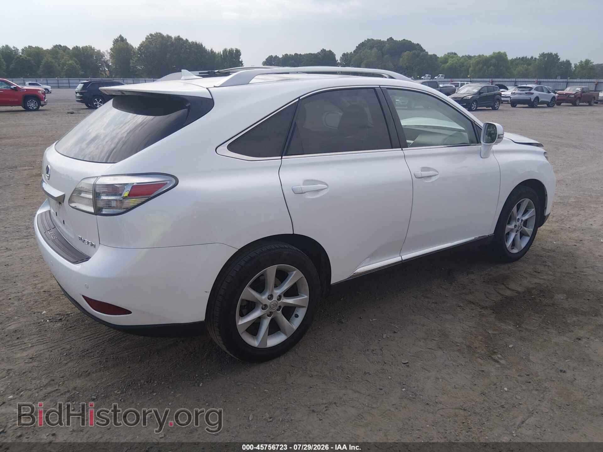 2012 LEXUS RX 350 - VIN: 2T2ZK1BA2CC071977 - Photo 4