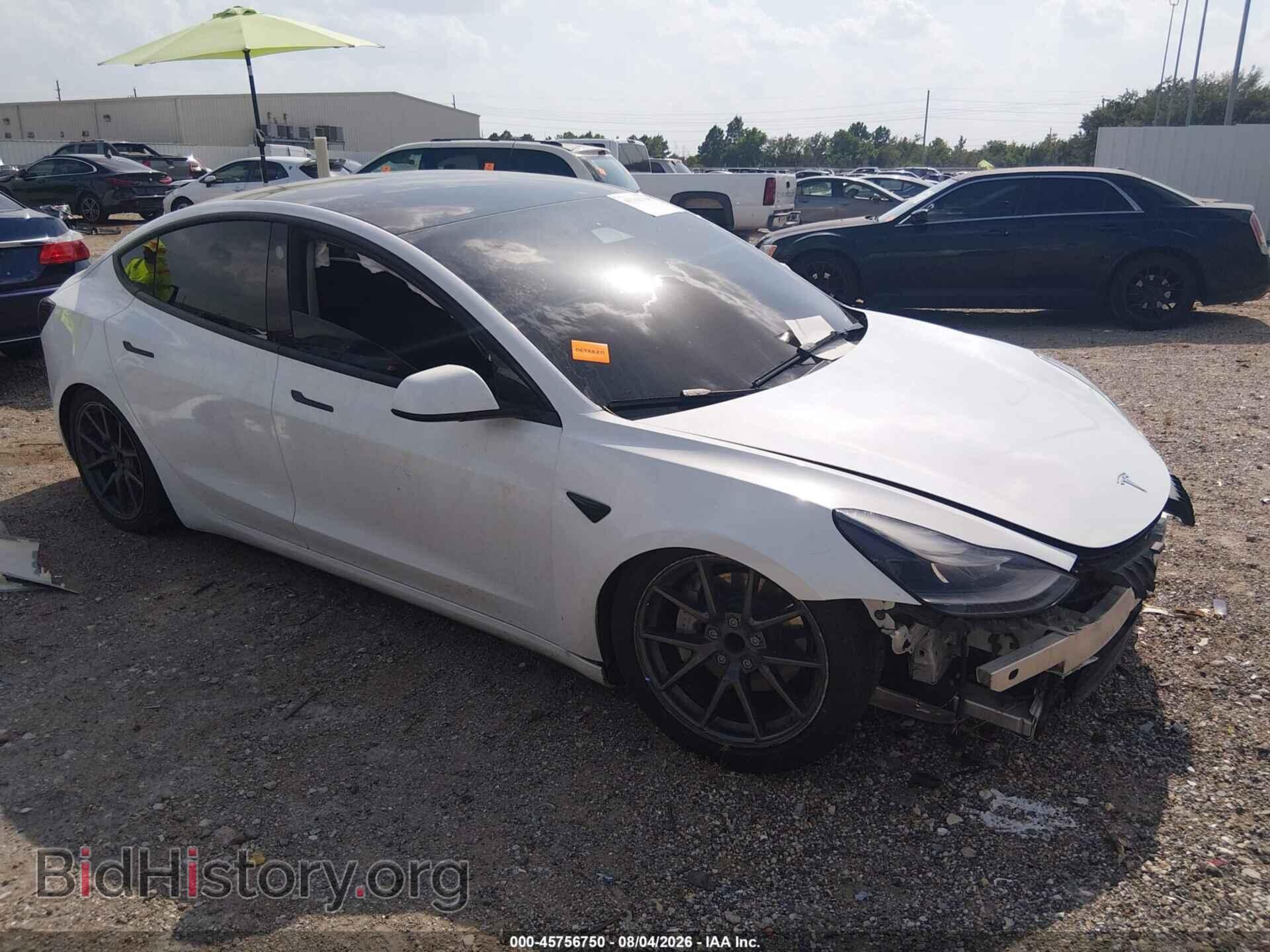 Фотография 5YJ3E1EA1NF160581 - TESLA MODEL 3 2022