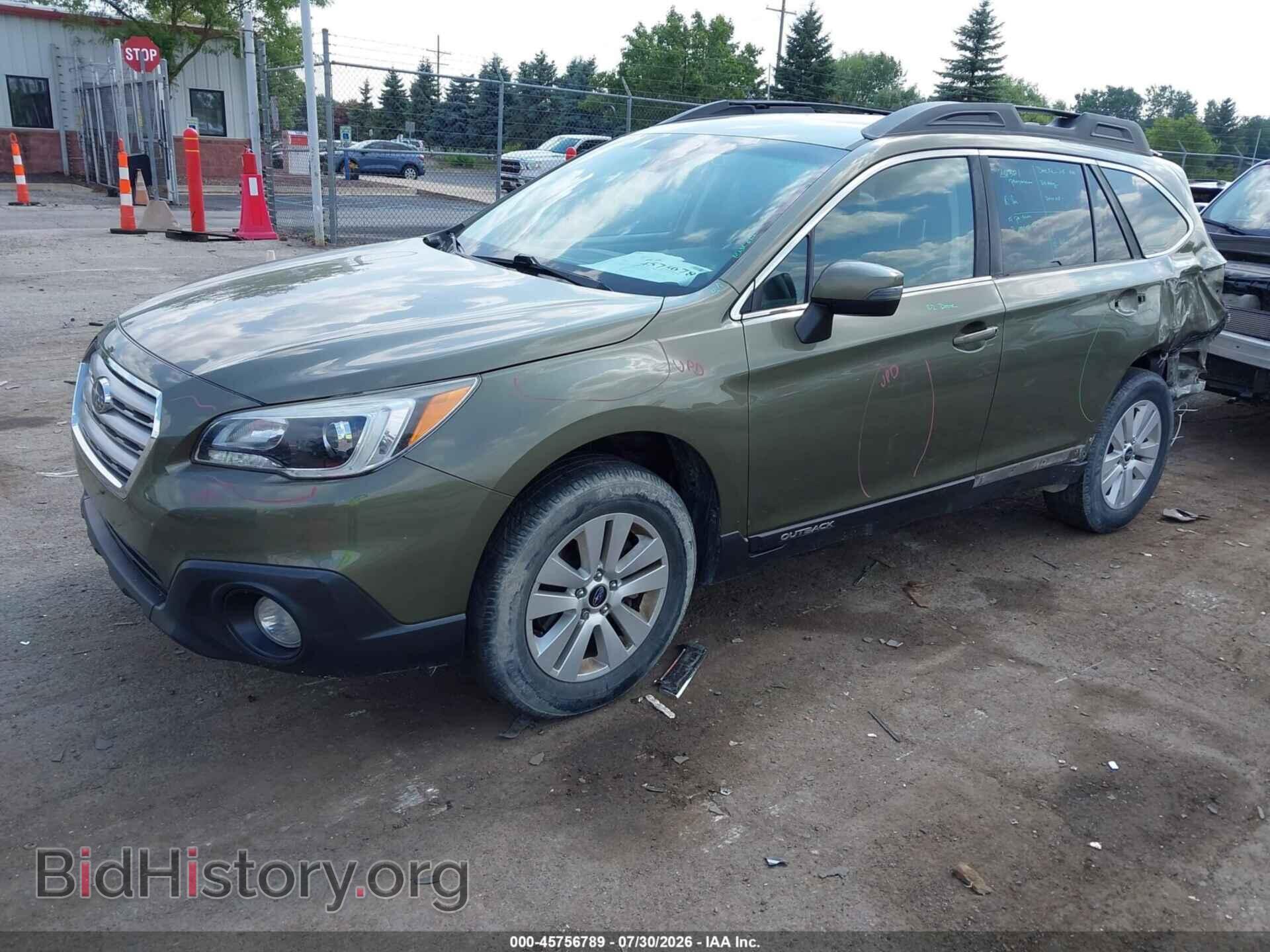 2017 SUBARU OUTBACK - VIN: 4S4BSAFCXH3440582 - Фото 2