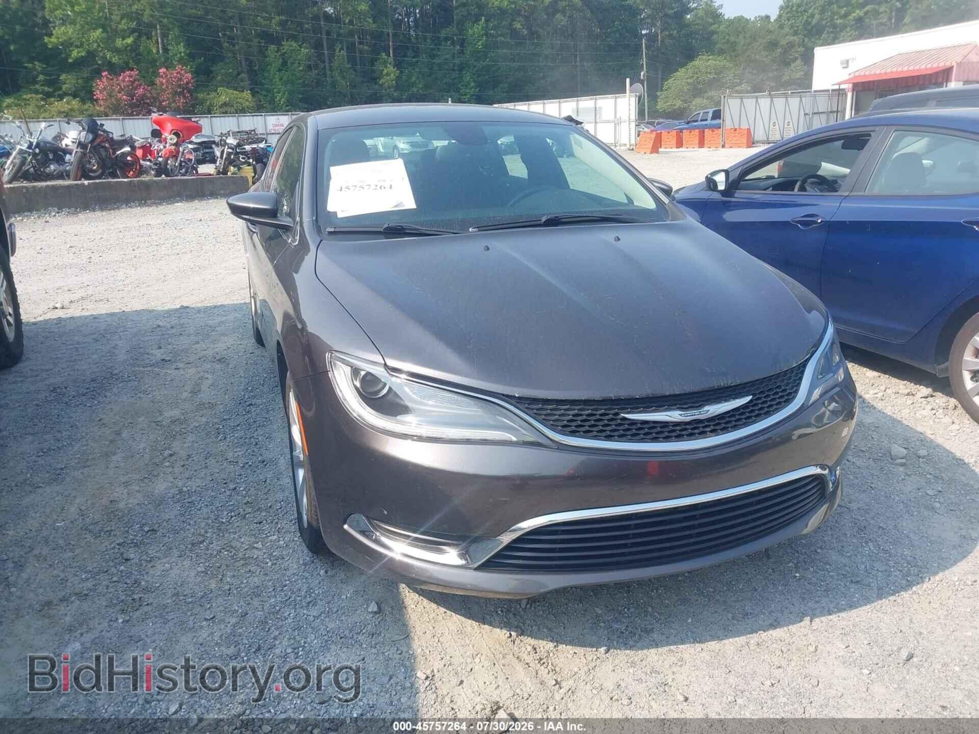 Фотография 1C3CCCABXFN539151 - CHRYSLER 200 2015