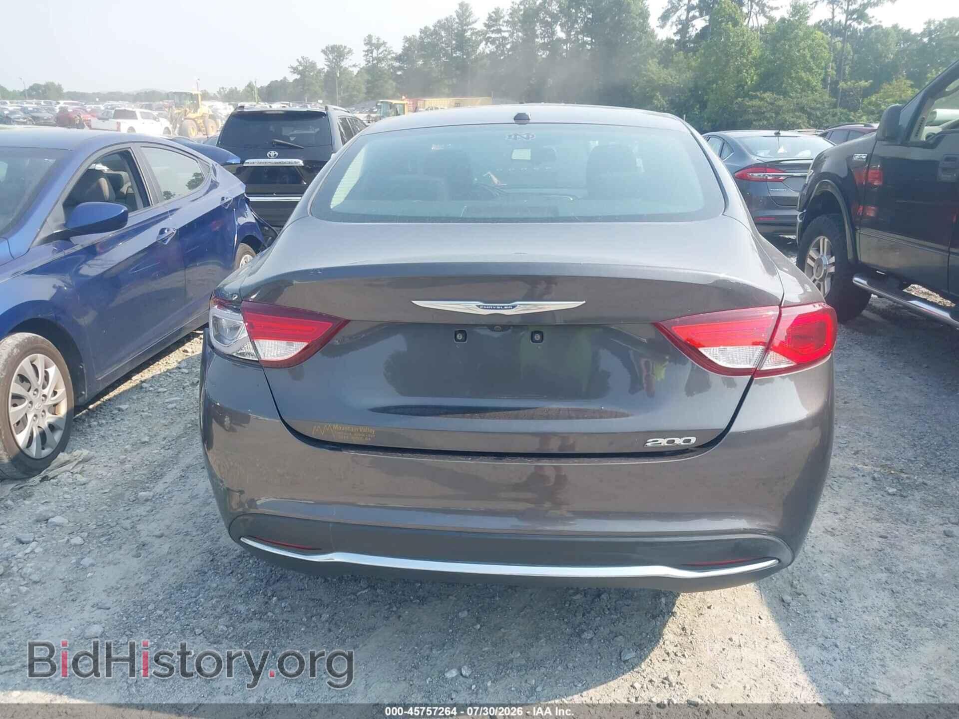 2015 CHRYSLER 200 - VIN: 1C3CCCABXFN539151 - Фото 16