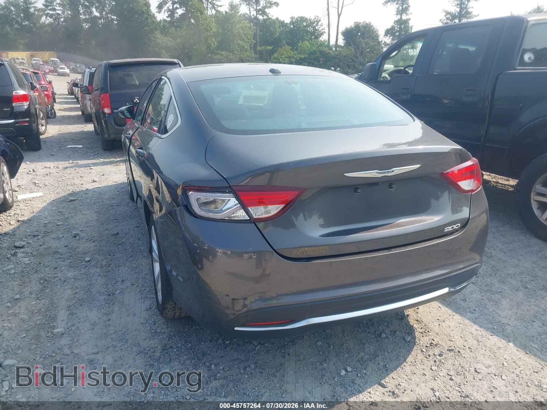 2015 CHRYSLER 200 - VIN: 1C3CCCABXFN539151 - Фото 3
