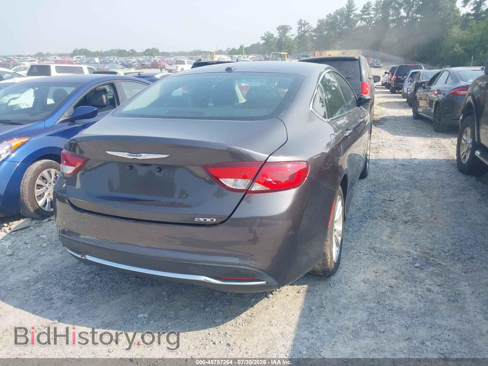 2015 CHRYSLER 200 - VIN: 1C3CCCABXFN539151 - Фото 4