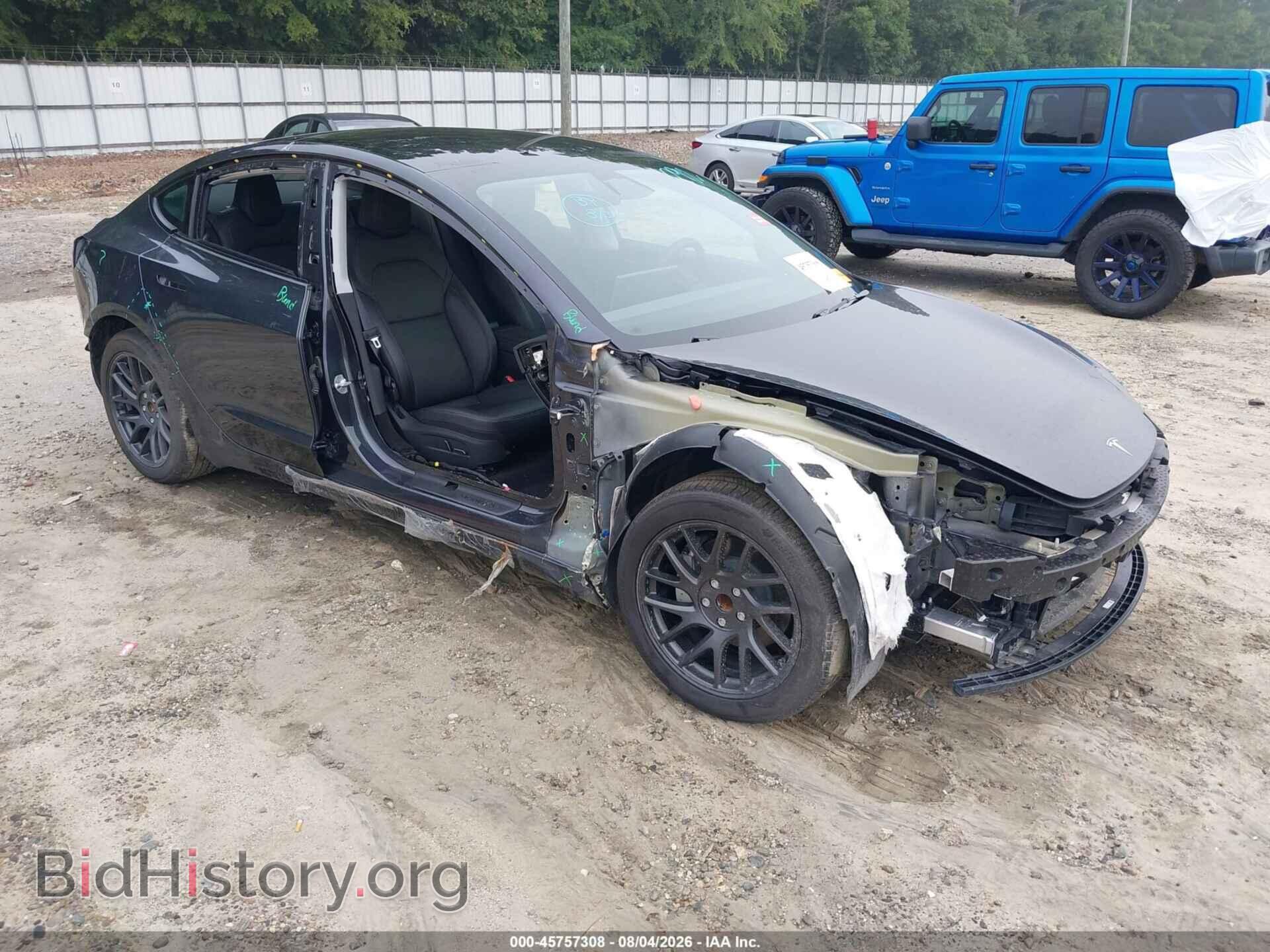 Фотография 5YJ3E1EA3RF865744 - TESLA MODEL 3 2024