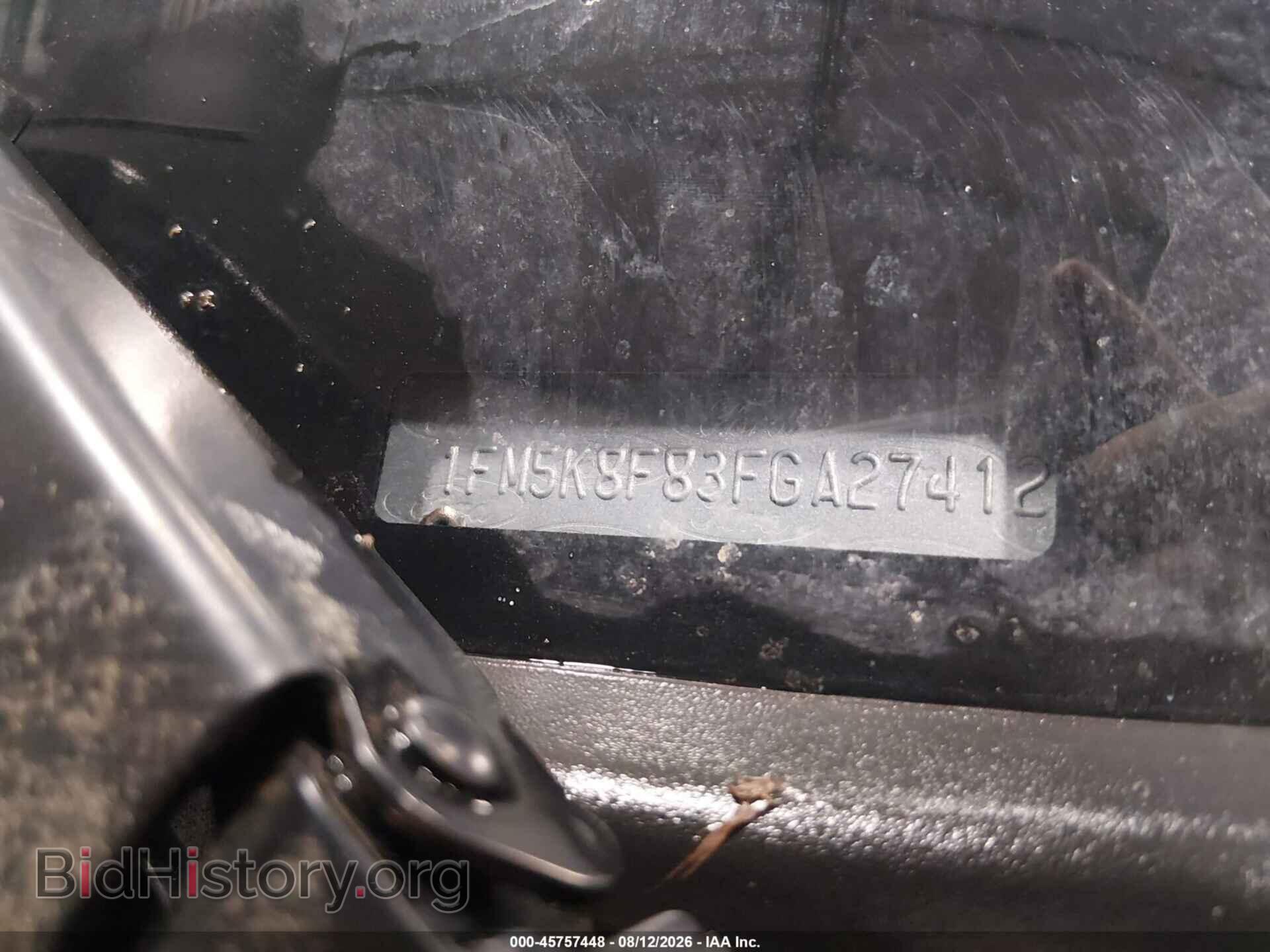 2015 FORD EXPLORER - VIN: 1FM5K8F83FGA27412 - Photo 9