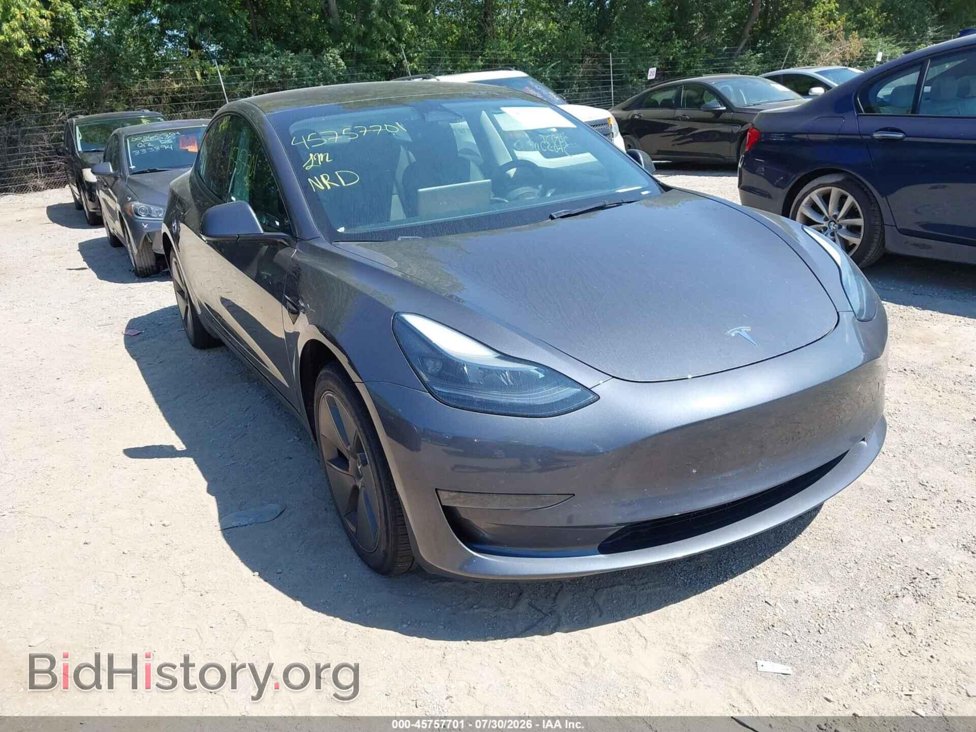 Photo 5YJ3E1EA2PF711507 - TESLA MODEL 3 2023