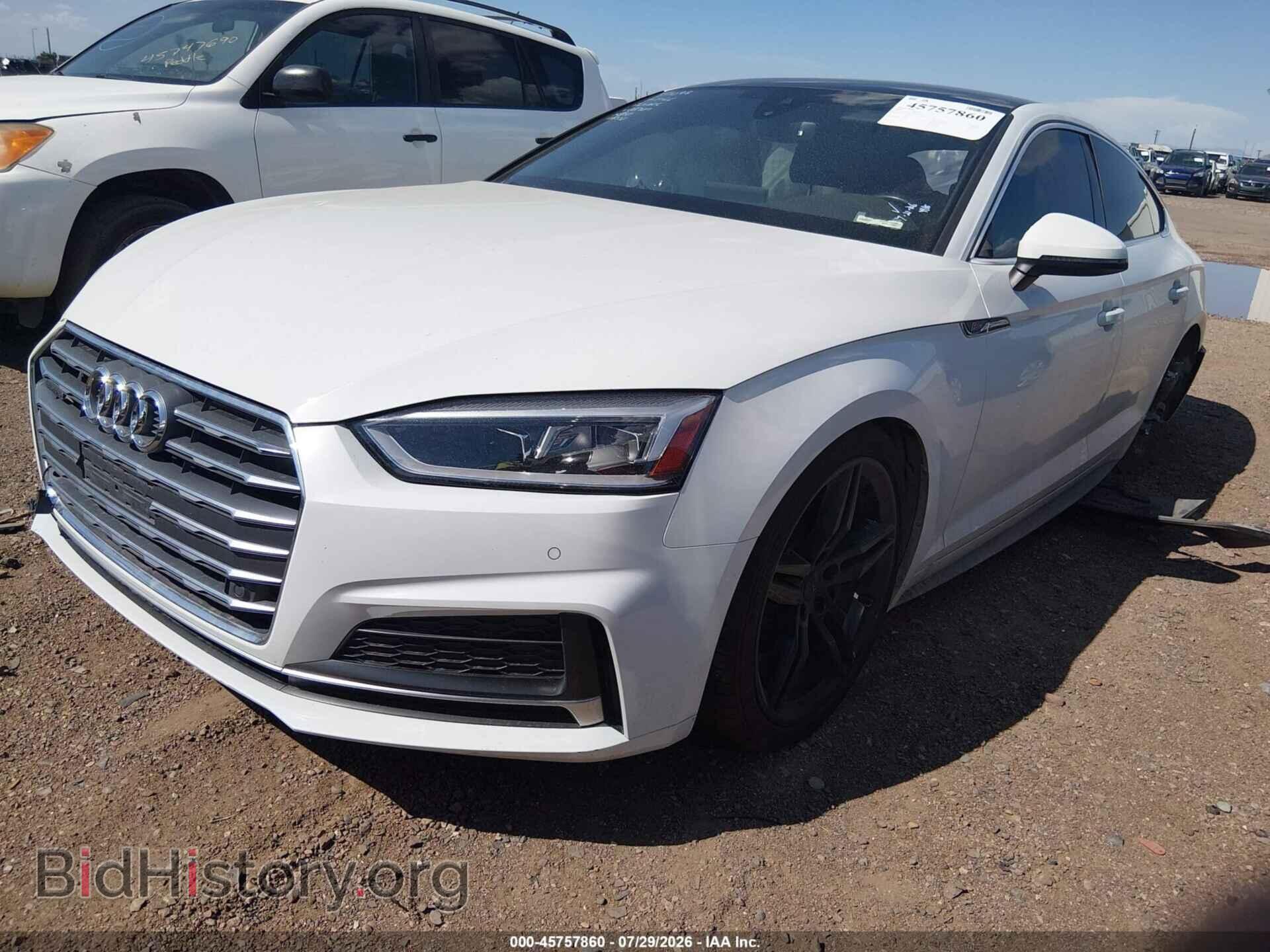 2018 AUDI A5 - VIN: WAUENCF54JA006307 - Фото 2