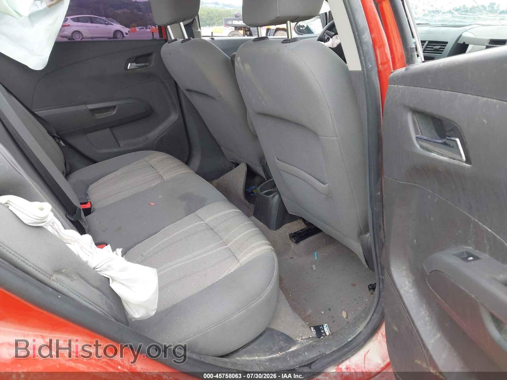 2013 CHEVROLET SONIC - VIN: 1G1JC5SHXD4132704 - Фото 8