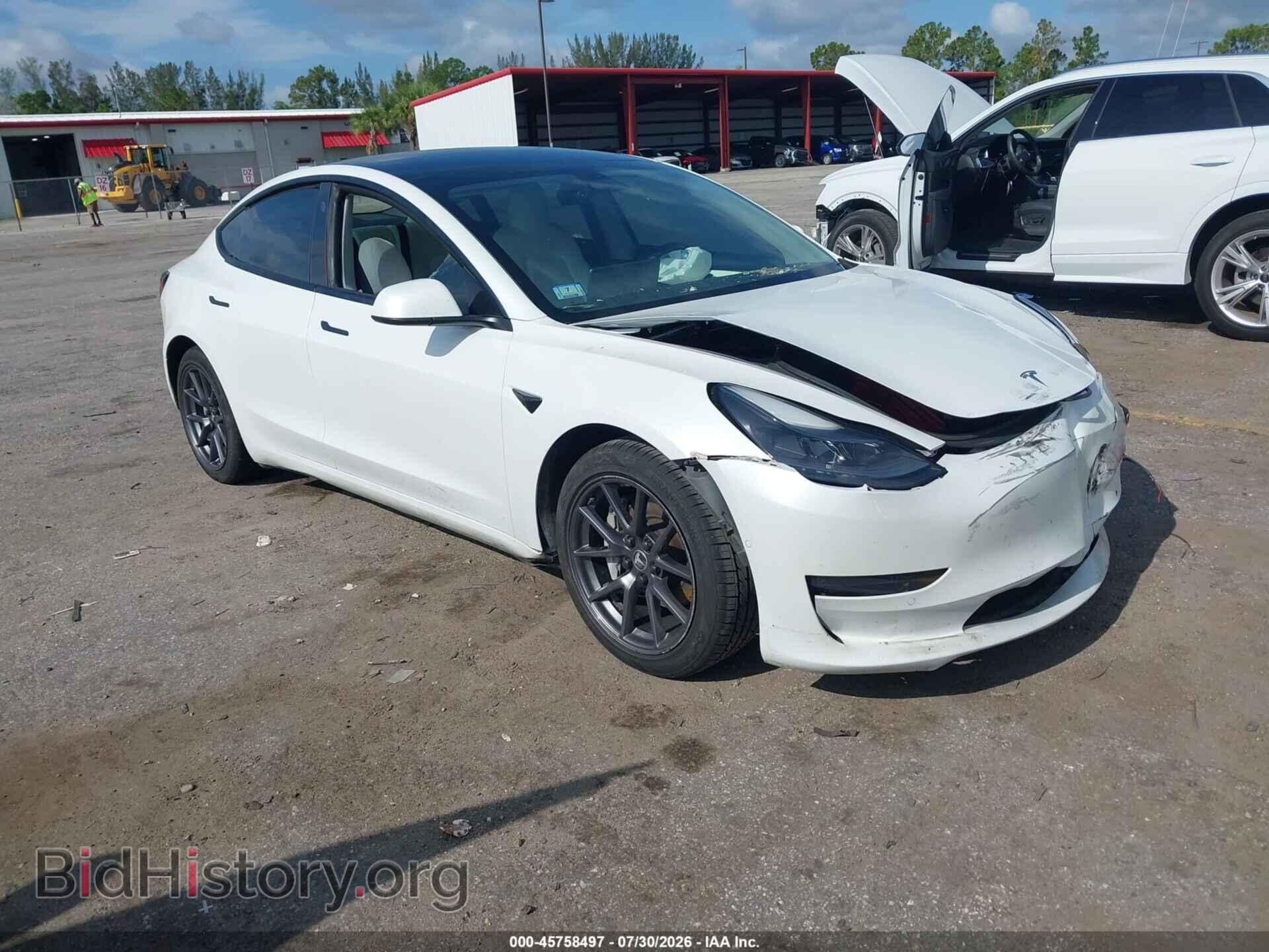 Photo 5YJ3E1EA3MF978327 - TESLA MODEL 3 2021