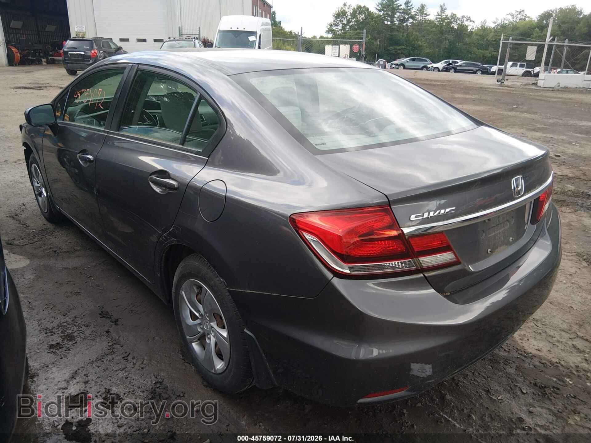 2014 HONDA CIVIC - VIN: 19XFB2E54EE049303 - Фото 3