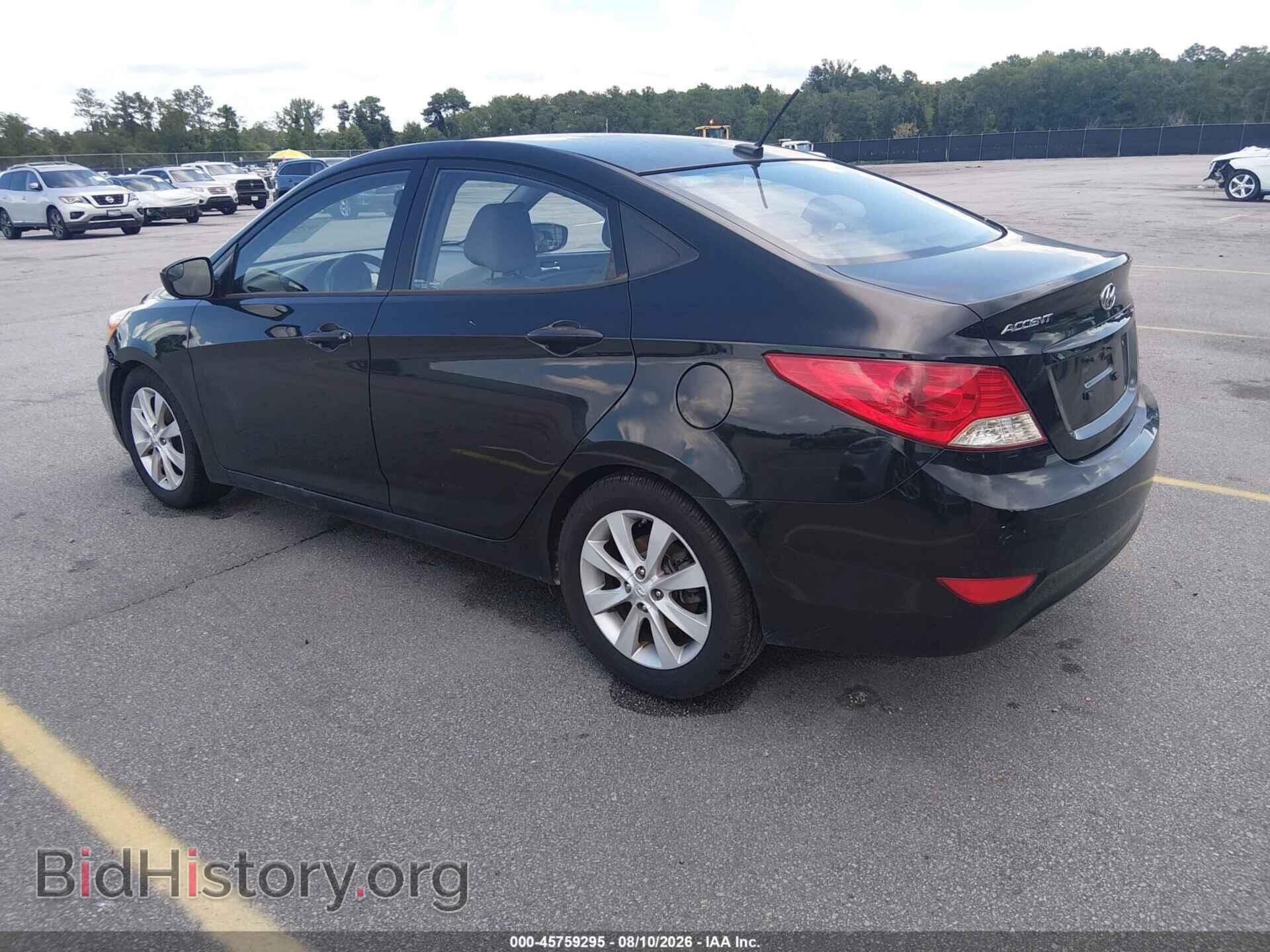 2014 HYUNDAI ACCENT - VIN: KMHCU4AE0EU767863 - Фото 3
