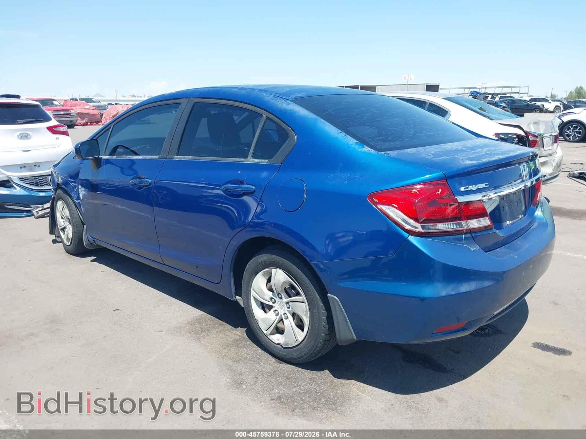 2014 HONDA CIVIC - VIN: 19XFB2F51EE083455 - Фото 3