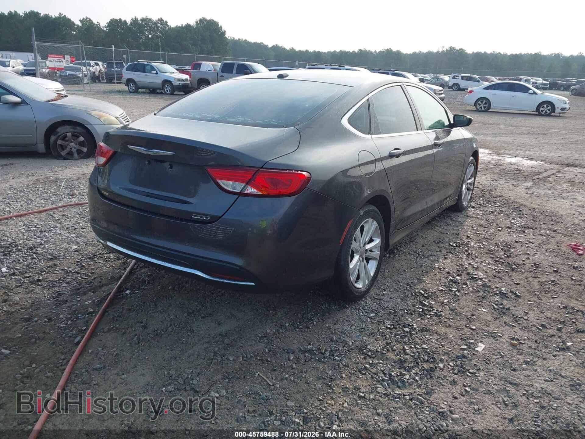 2015 CHRYSLER 200 - VIN: 1C3CCCAB3FN680868 - Фото 4