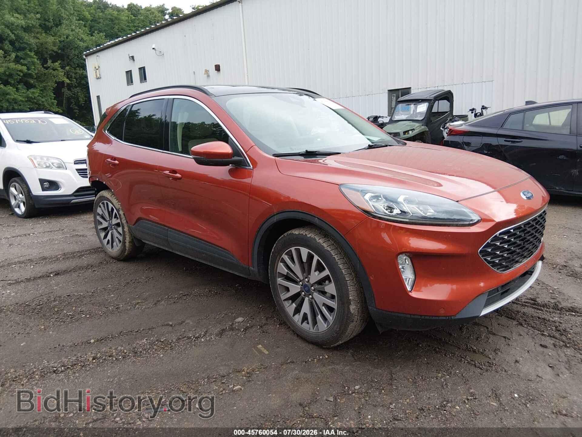 Photo 1FMCU9DZ7LUA49087 - FORD ESCAPE 2020