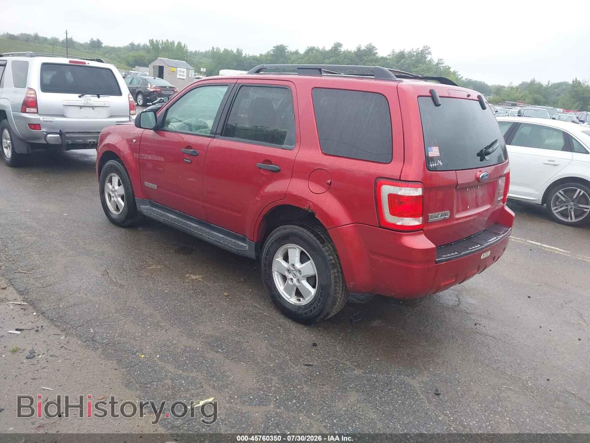 2008 FORD ESCAPE - VIN: 1FMCU93178KA38590 - Фото 3