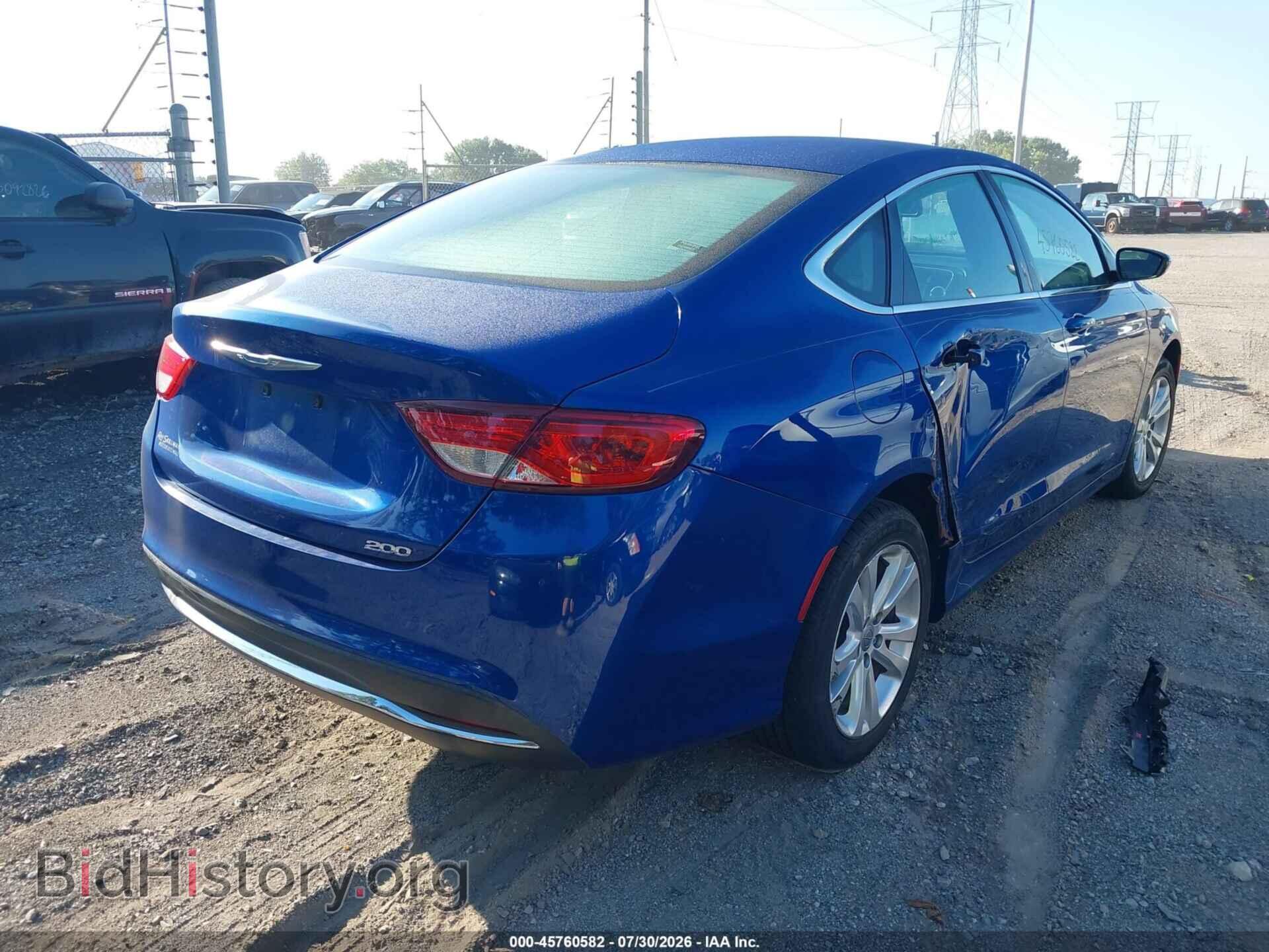 2015 CHRYSLER 200 - VIN: 1C3CCCAB0FN662117 - Фото 4