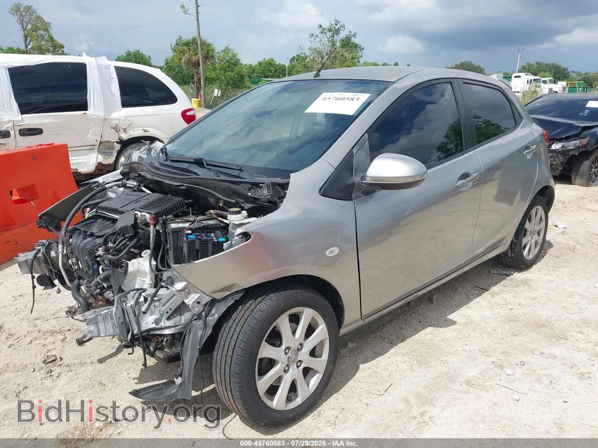 2011 MAZDA MAZDA2 - VIN: JM1DE1HY4B0110412 - Фото 2