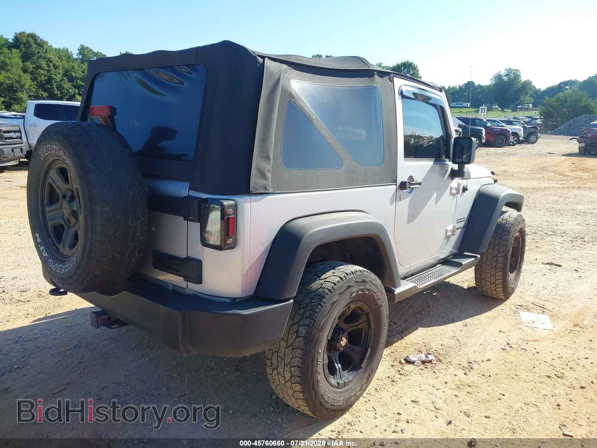 2012 JEEP WRANGLER - VIN: 1C4AJWAG2CL122619 - Фото 4