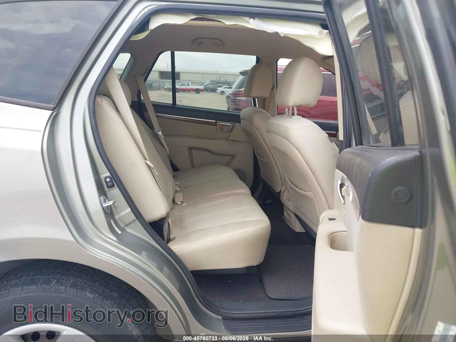 2009 HYUNDAI SANTA FE - VIN: 5NMSG13D69H257248 - Photo 8