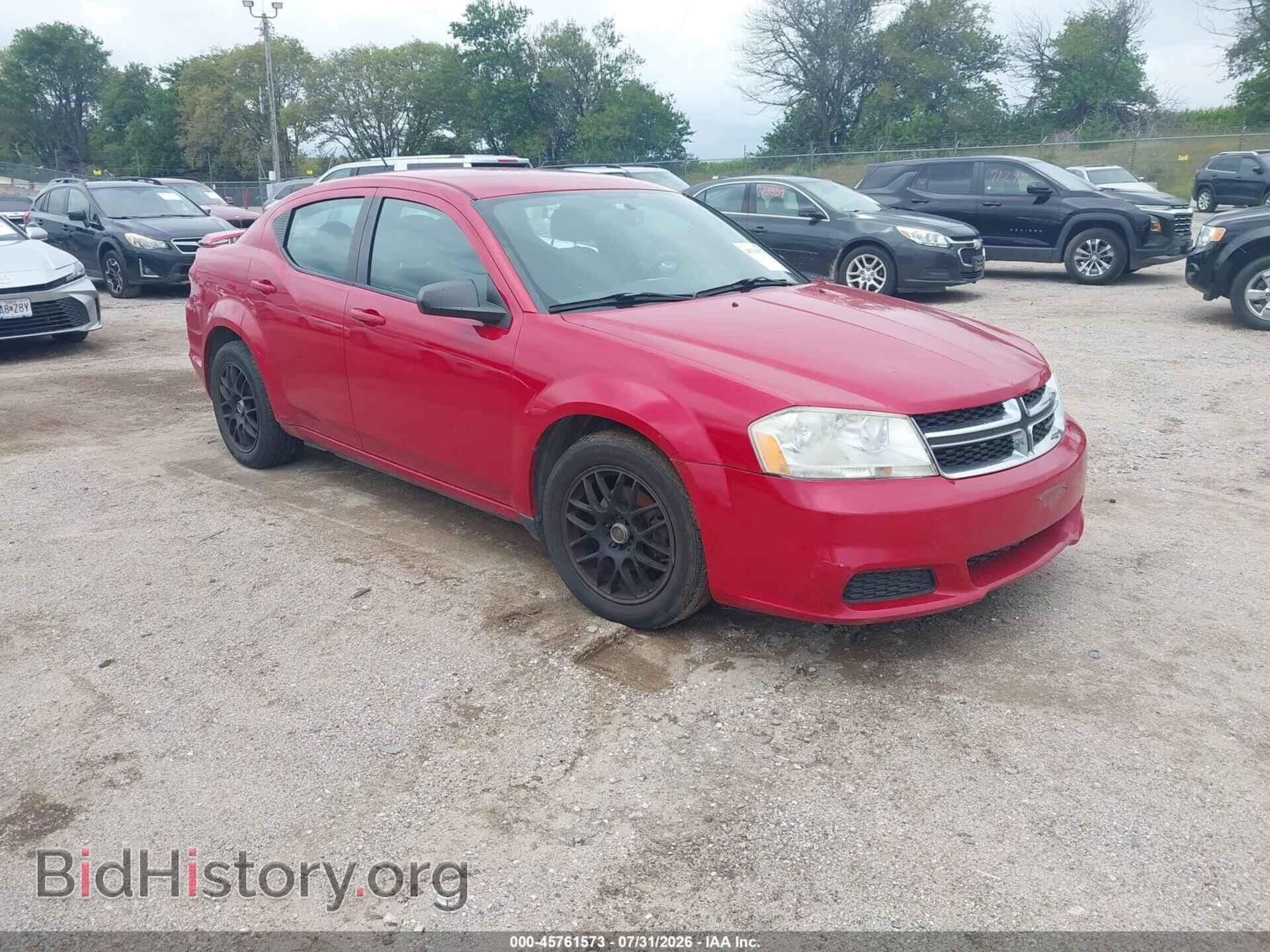 Photo 1C3CDZAB6DN588313 - DODGE AVENGER 2013