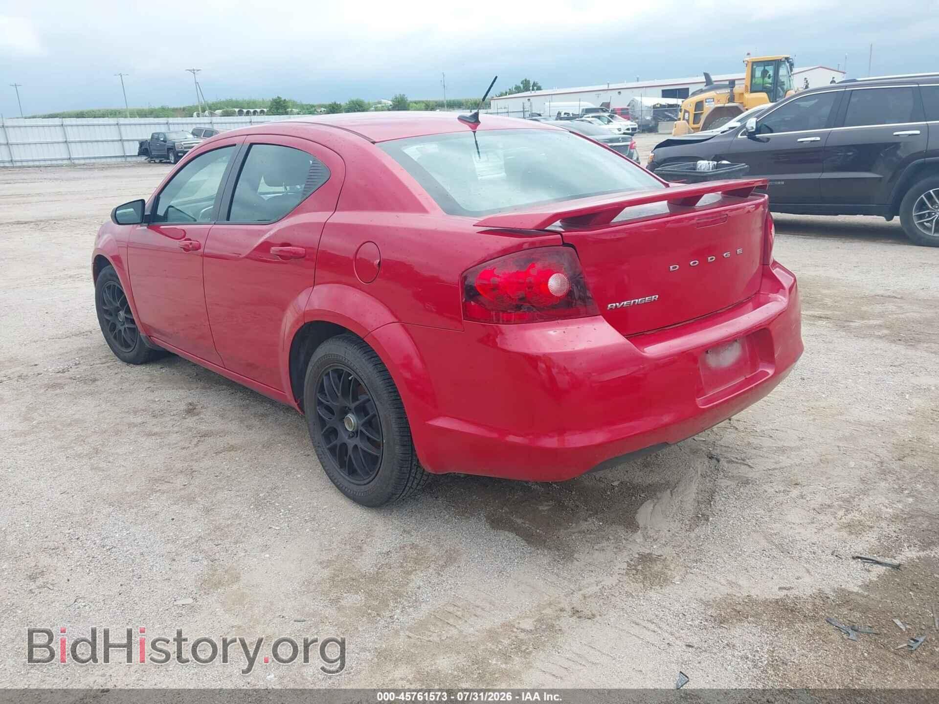 2013 DODGE AVENGER - VIN: 1C3CDZAB6DN588313 - Photo 3