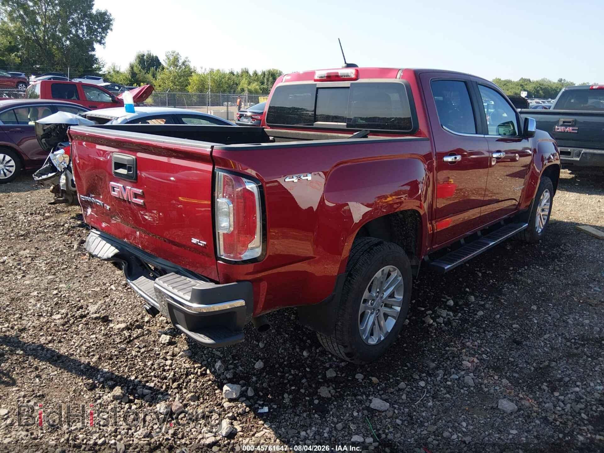 2017 GMC CANYON - VIN: 1GTG6DEN2H1175171 - Фото 4