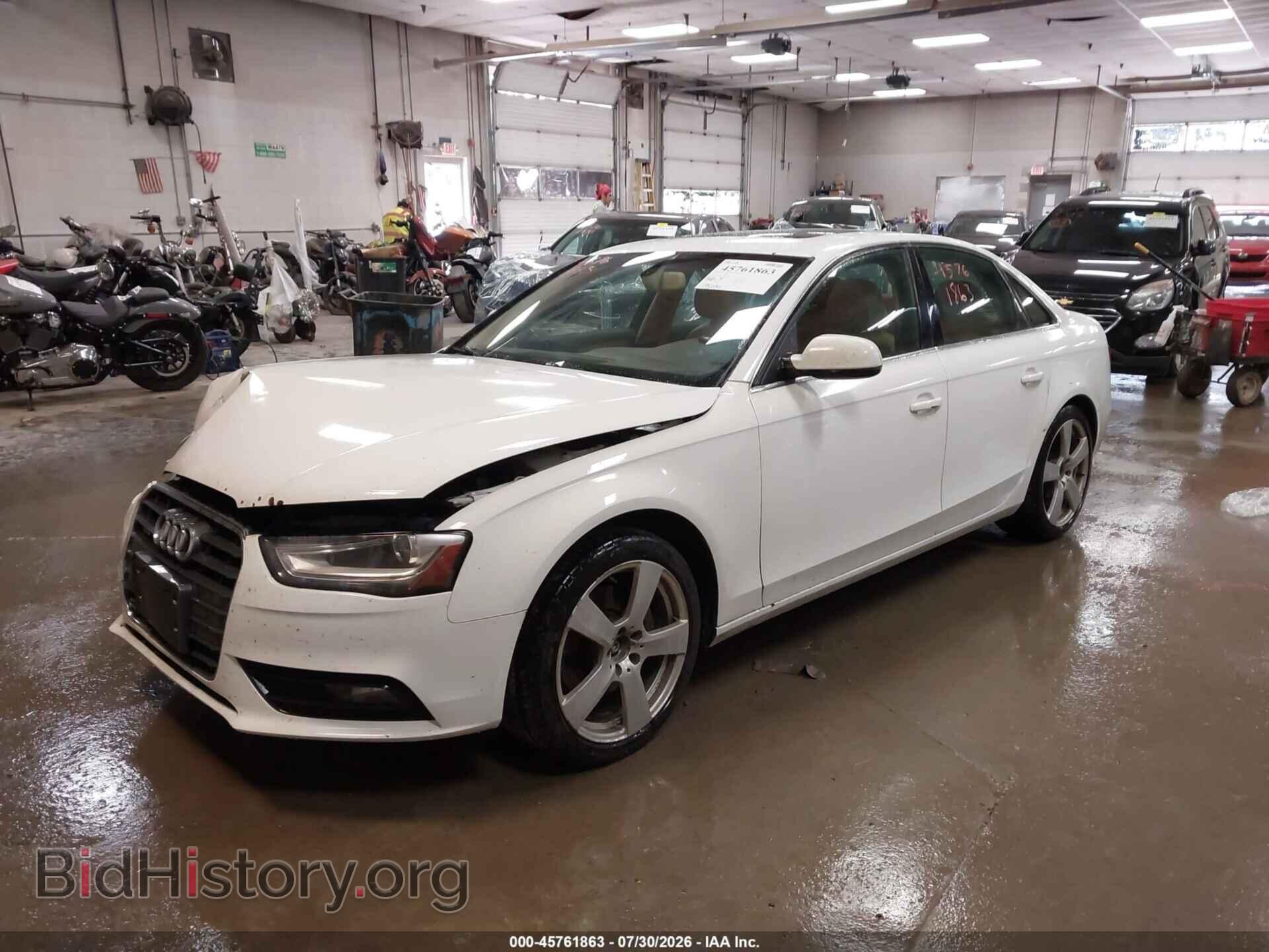 2013 AUDI A4 - VIN: WAUFFAFL3DN008793 - Фото 2