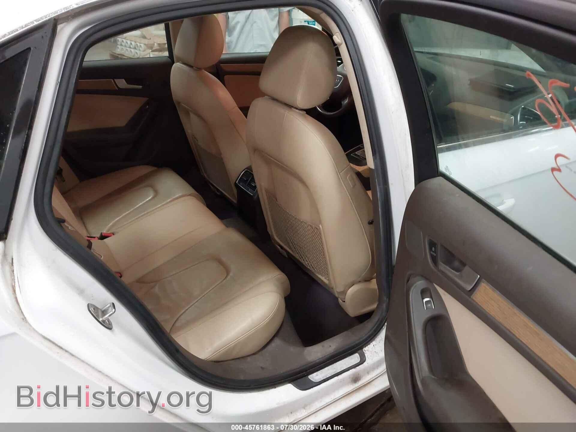 2013 AUDI A4 - VIN: WAUFFAFL3DN008793 - Фото 8