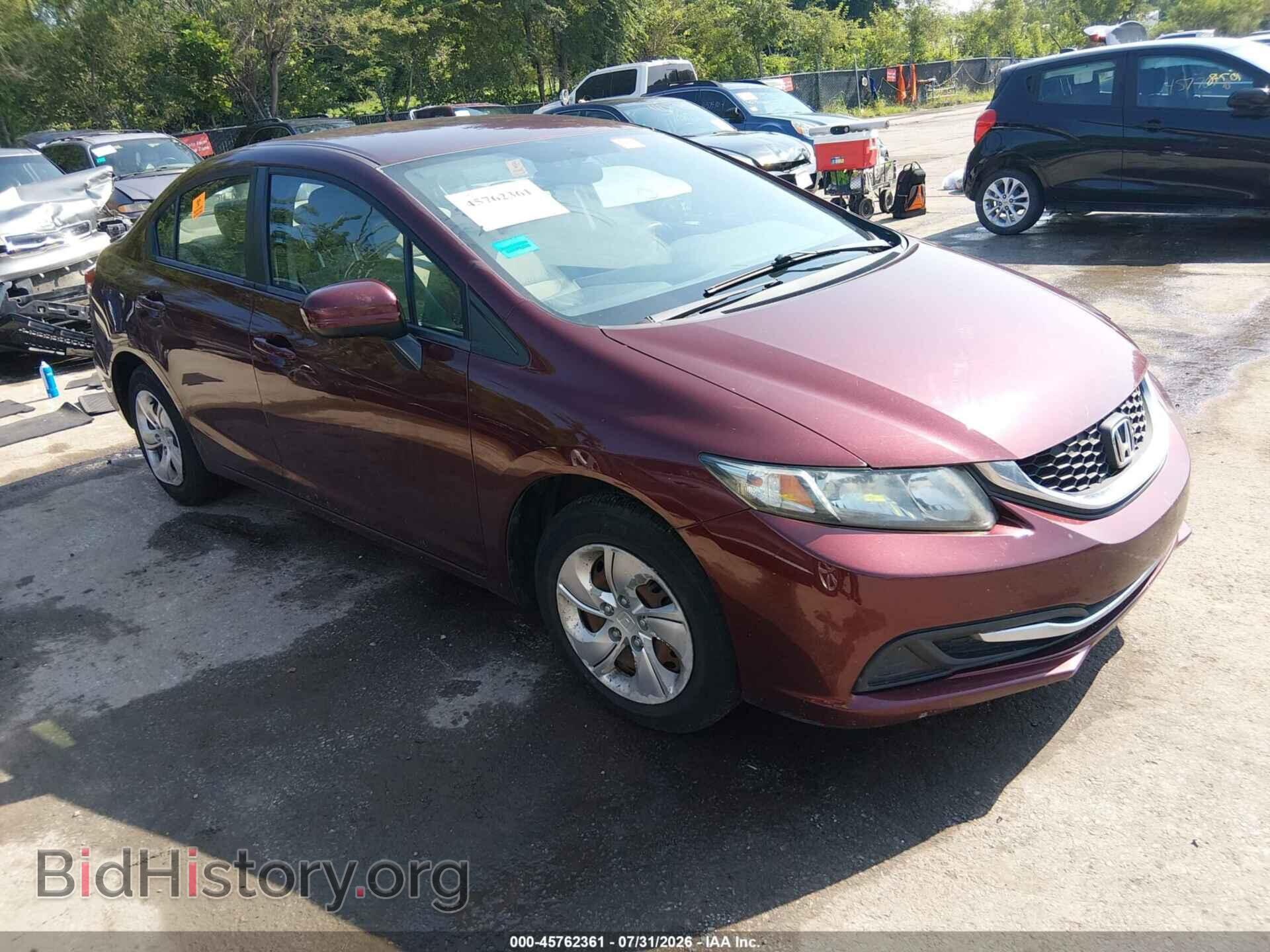 Photo 19XFB2F56EE031819 - HONDA CIVIC 2014