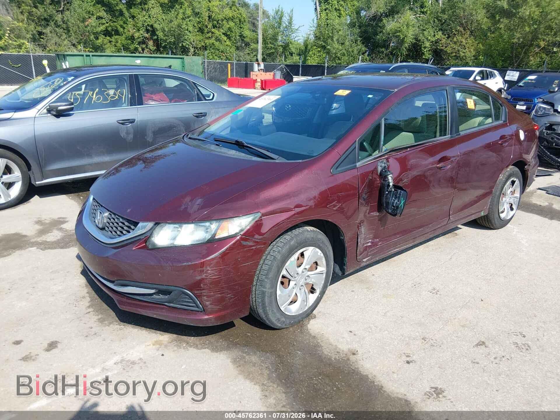 2014 HONDA CIVIC - VIN: 19XFB2F56EE031819 - Photo 2