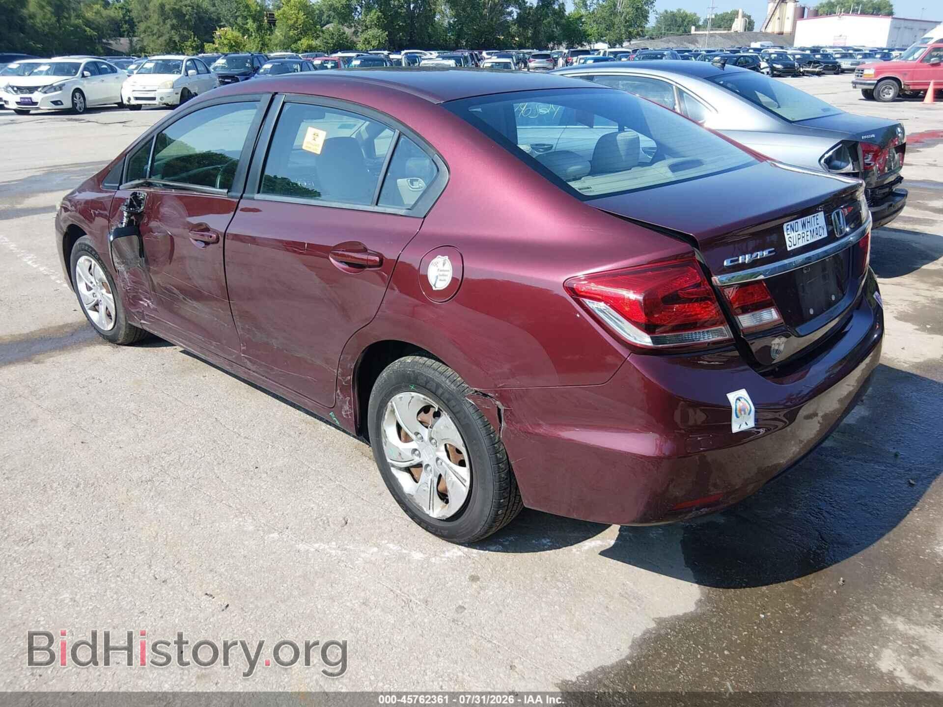 2014 HONDA CIVIC - VIN: 19XFB2F56EE031819 - Photo 3