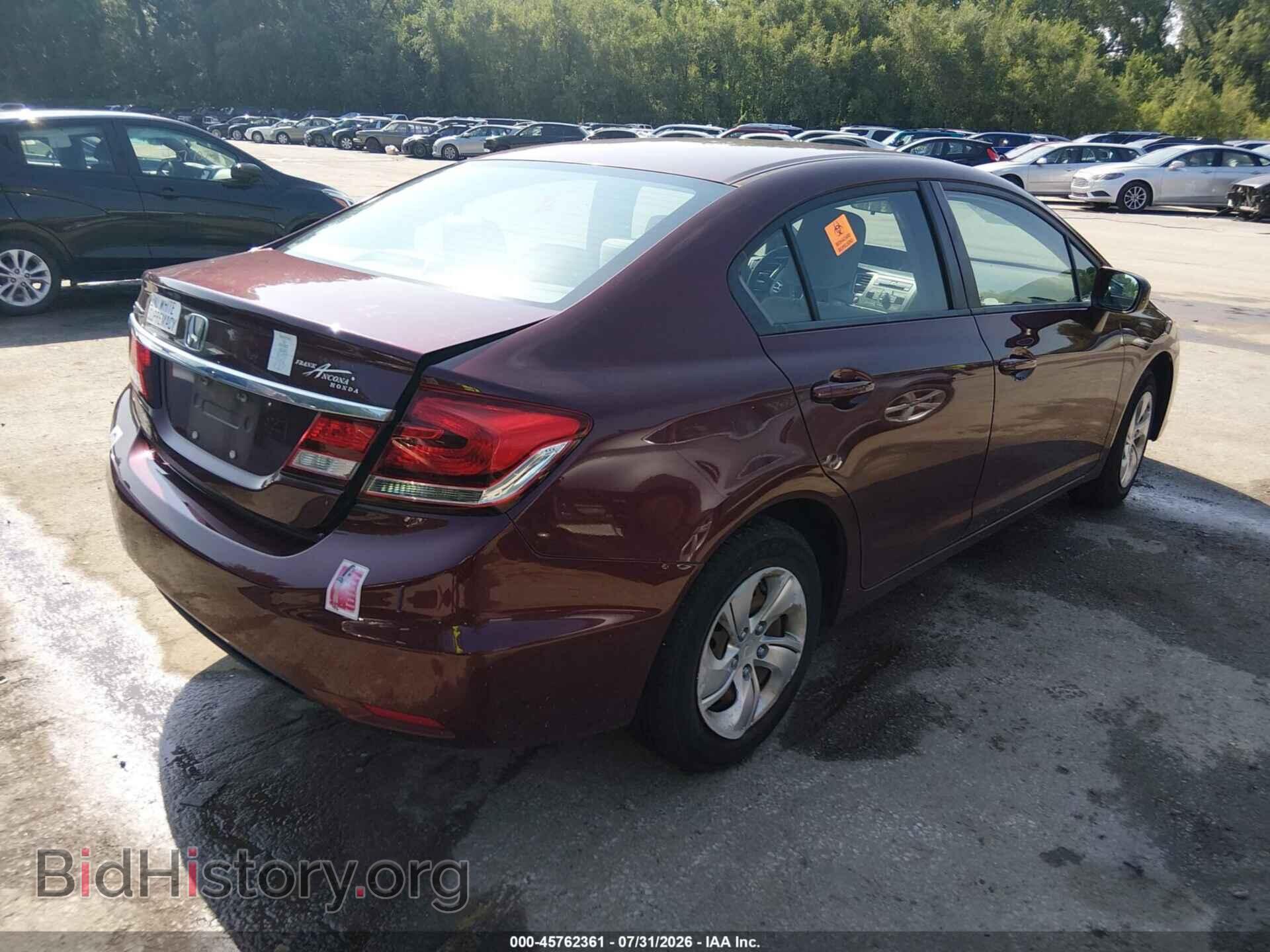 2014 HONDA CIVIC - VIN: 19XFB2F56EE031819 - Photo 4