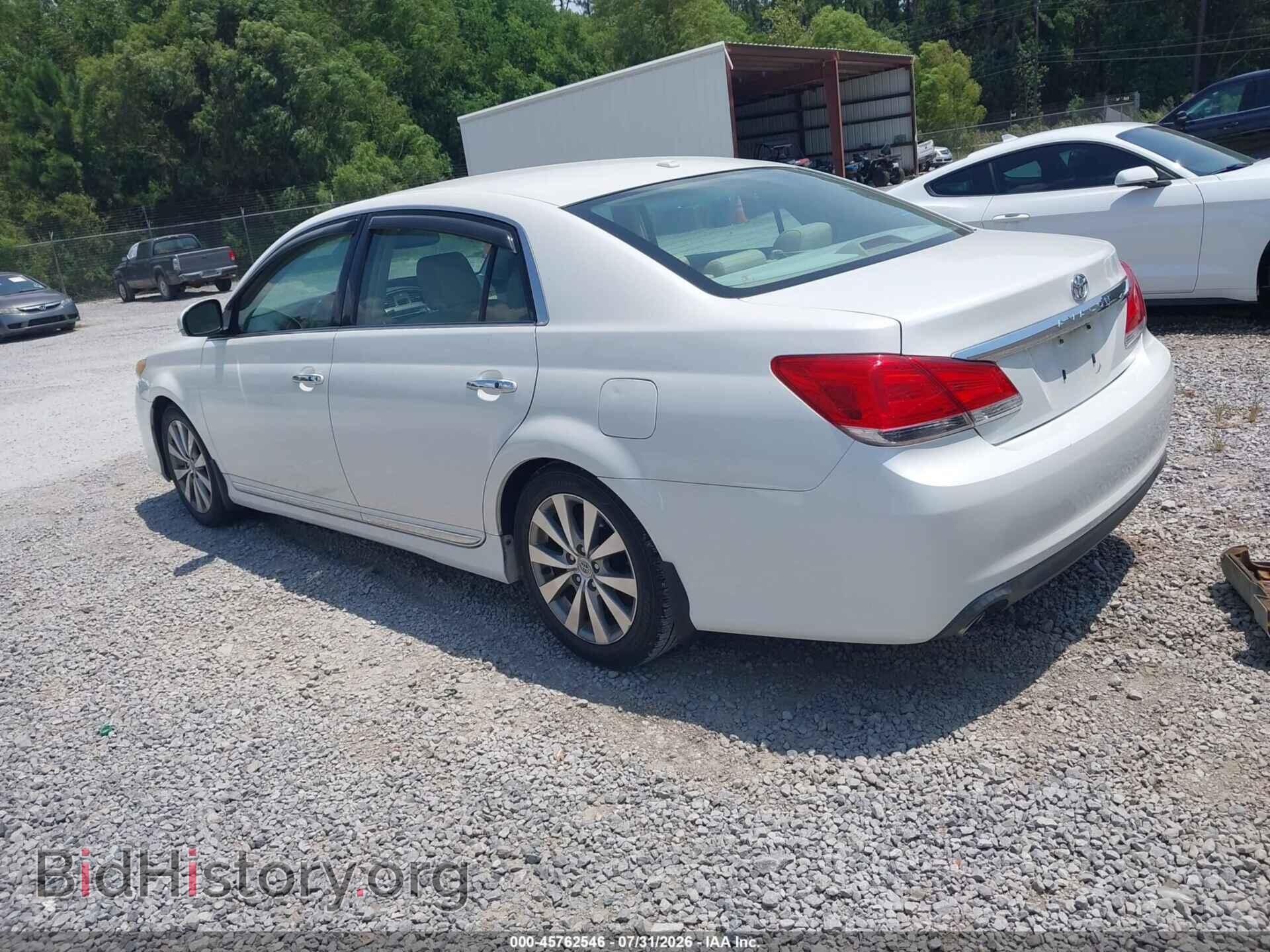 2011 TOYOTA AVALON - VIN: 4T1BK3DB5BU397972 - Фото 3