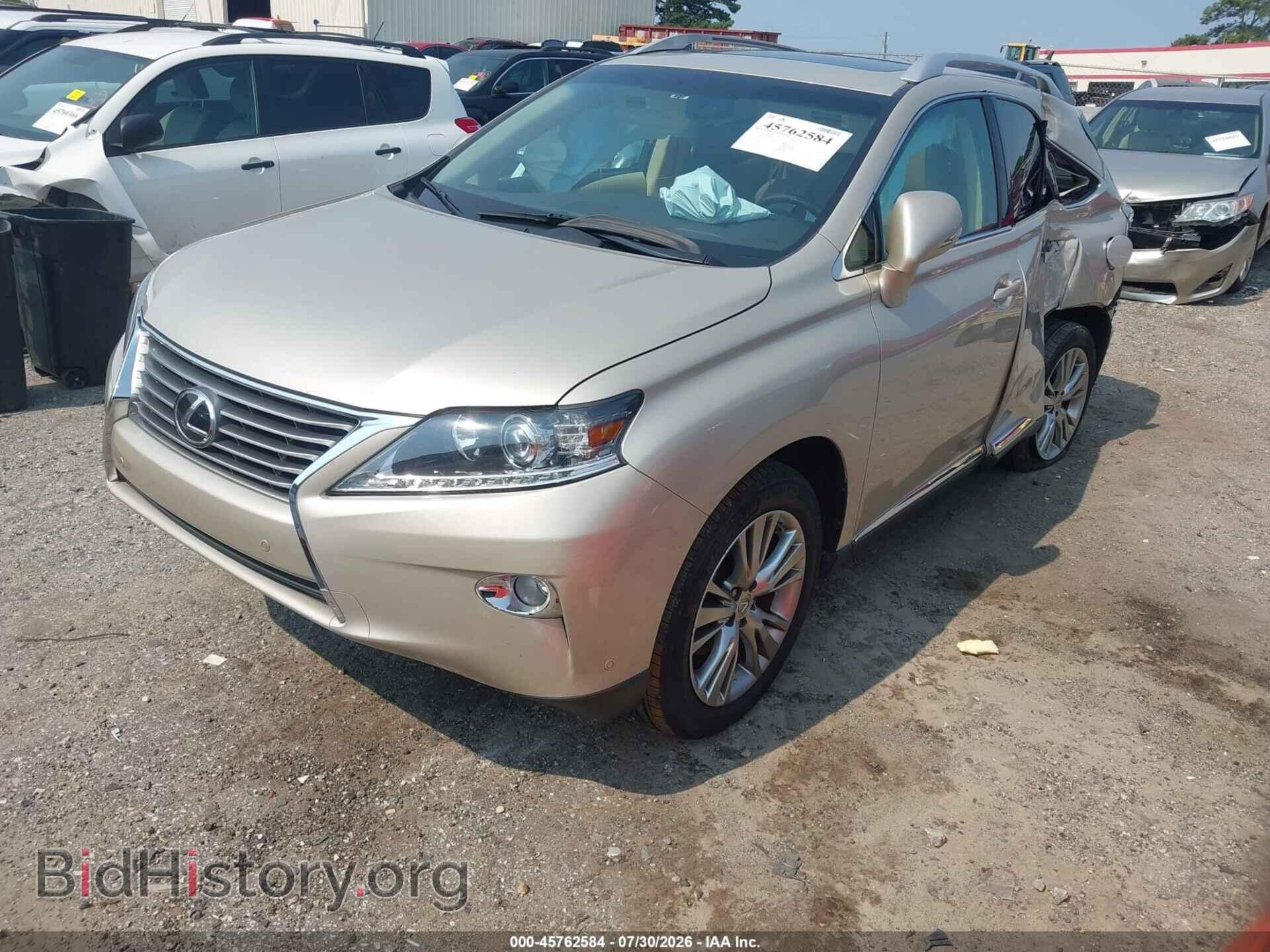 2013 LEXUS RX 350 - VIN: 2T2ZK1BA9DC089202 - Фото 2