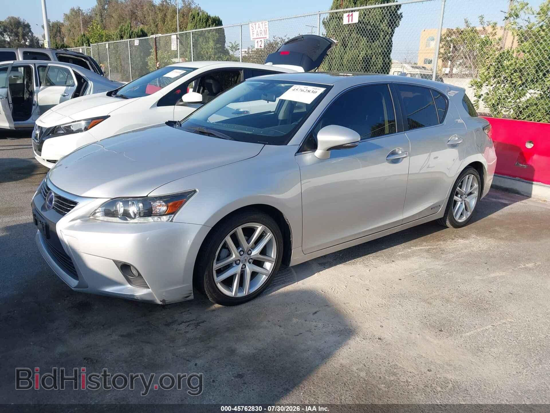 2015 LEXUS CT 200H - VIN: JTHKD5BH1F2215301 - Photo 2