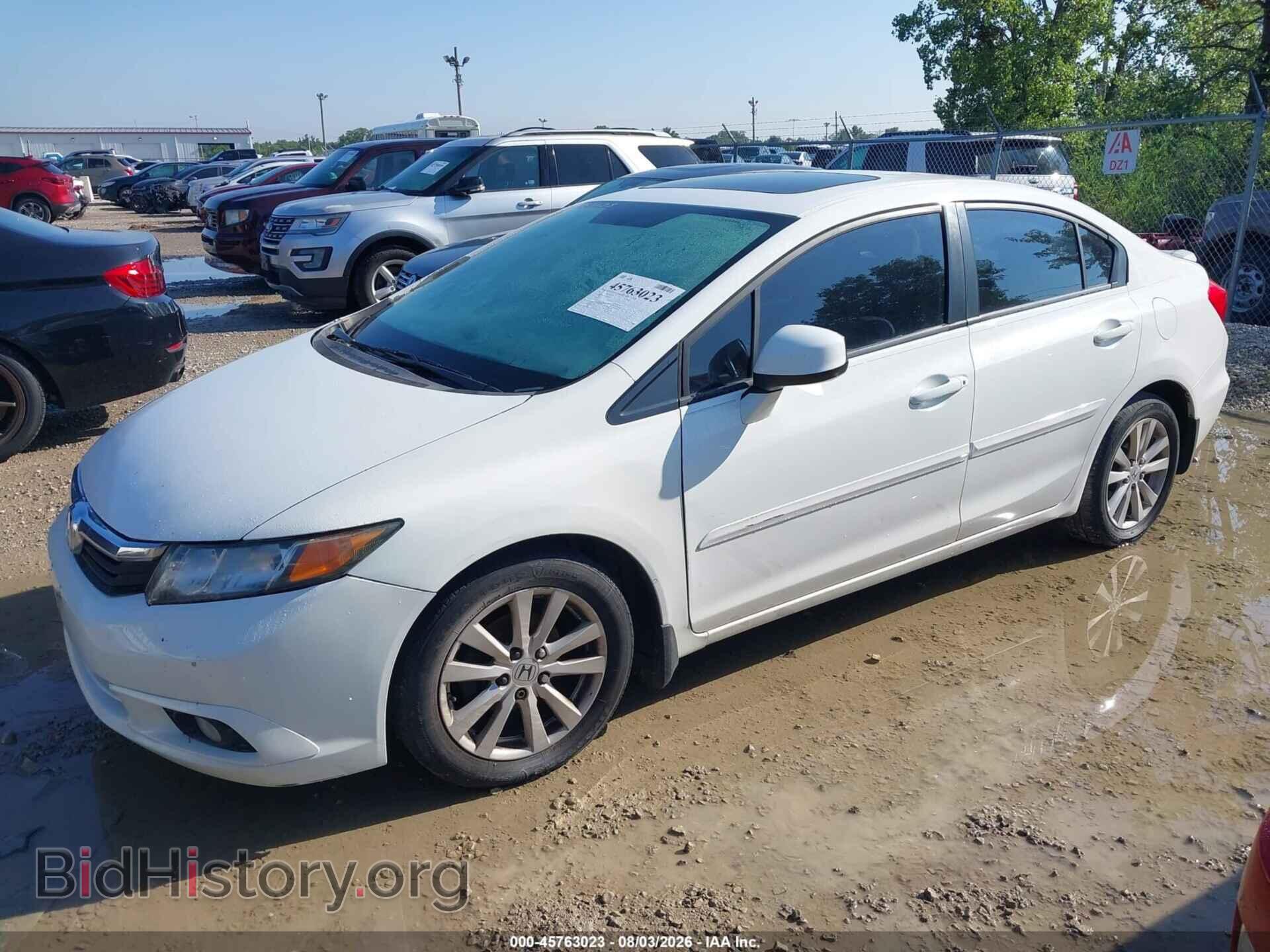 2012 HONDA CIVIC - VIN: 19XFB2F99CE030373 - Фото 2